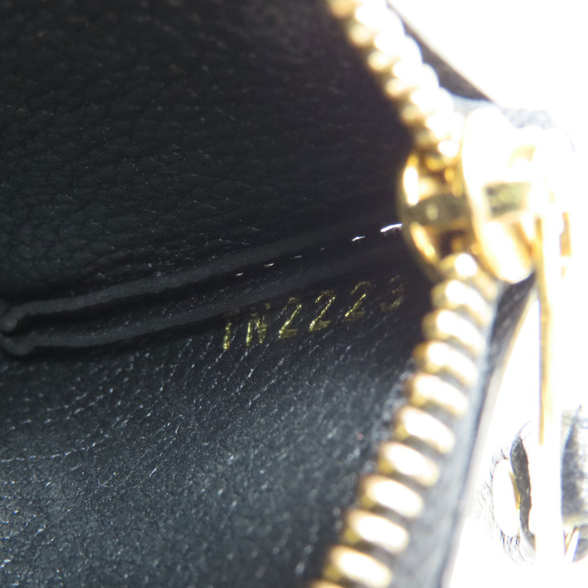 Louis Vuitton Empreinte Beige Black Monogram Empreinte Coin Purse/Coin Case (Pre-Owned)