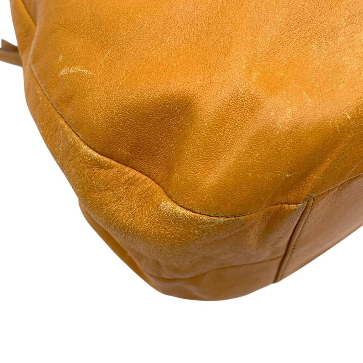 Coach Brown Camel Leather Handbag Shoulder Bag (Pre-Owned)