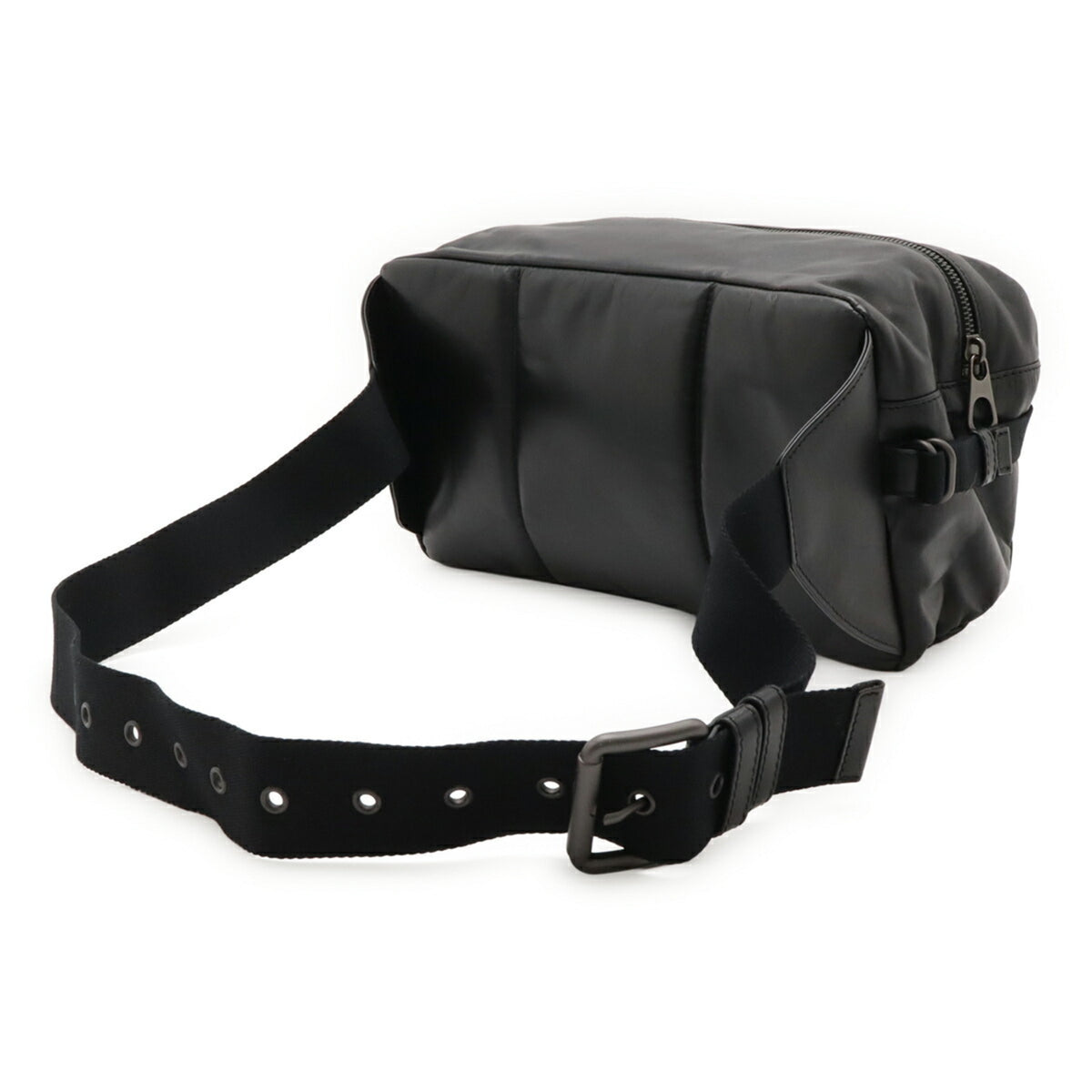 Bottega Veneta Intrecciato Black Leather Sling Bag (Pre-Owned)