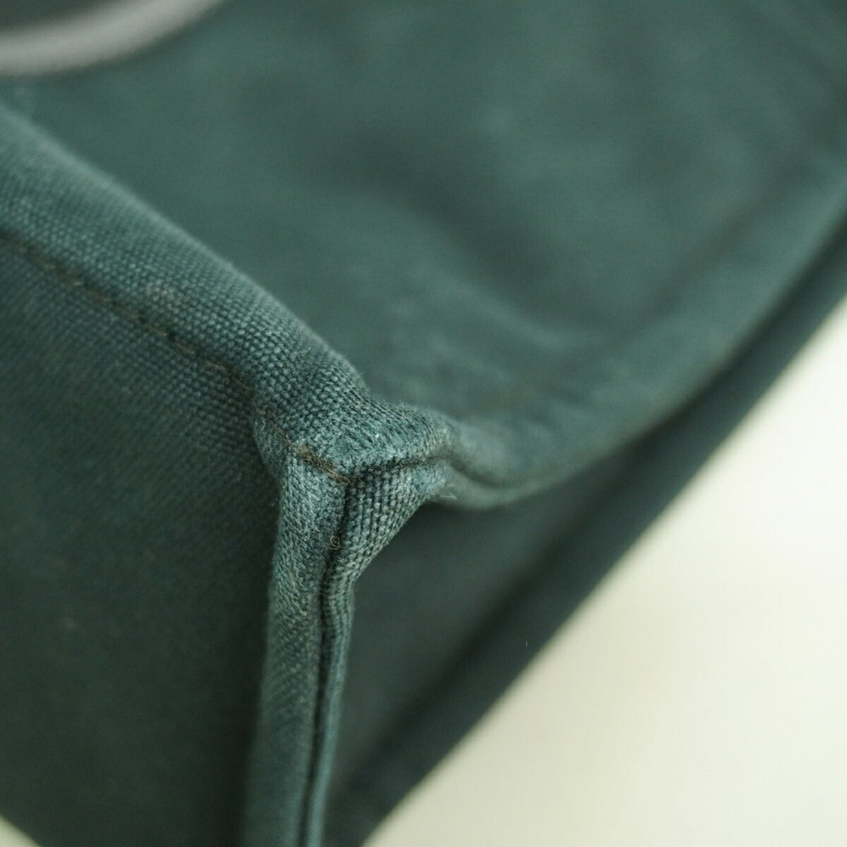 Hermes Black Canvas Tote Bag (Pre-Owned)