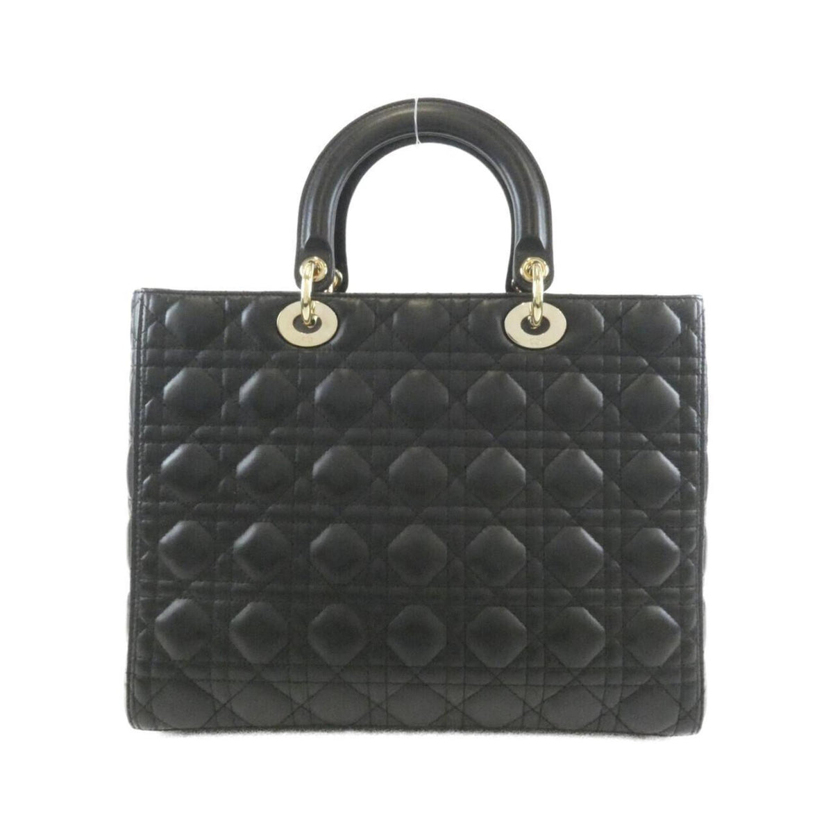 Christian Dior Black Leather Handbag (Pre-Owned)