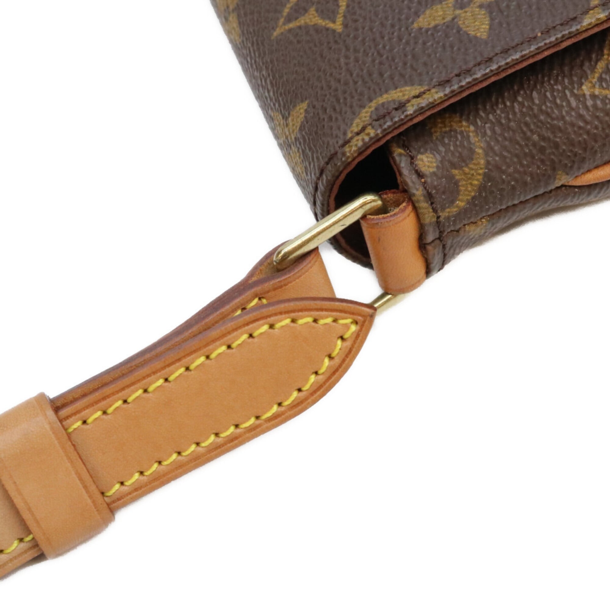 Louis Vuitton Brown Monogram Shoulder Bag (Pre-Owned)