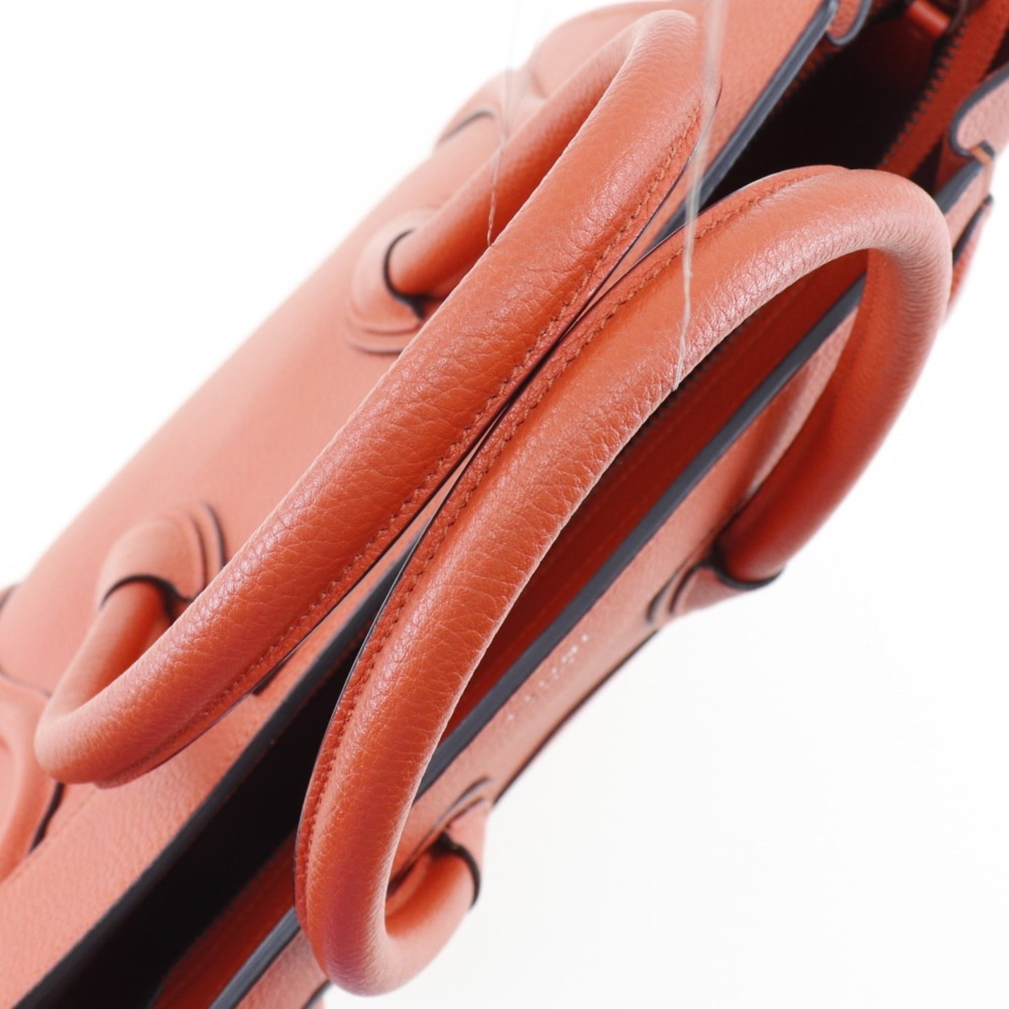 Celine Red Color Leather Handbag (Pre-Owned)