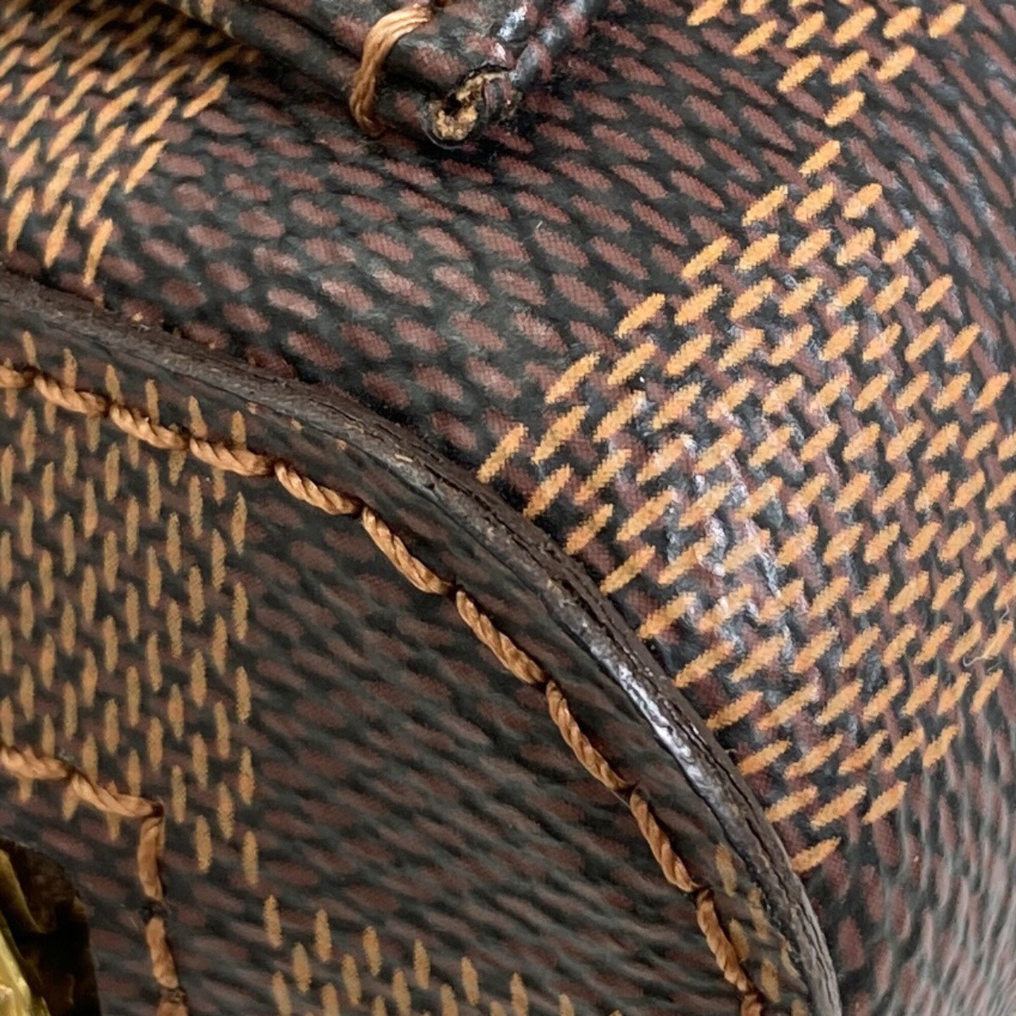 Louis Vuitton Damier Canvas Ebene Damier Canvas Sling Bag (Pre-Owned)