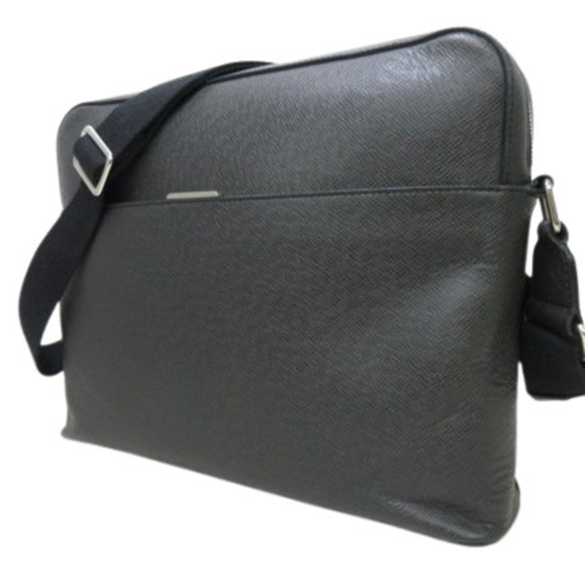 Louis Vuitton Ardoise Taiga Leather Messenger Bag Shoulder Bag (Pre-Owned)