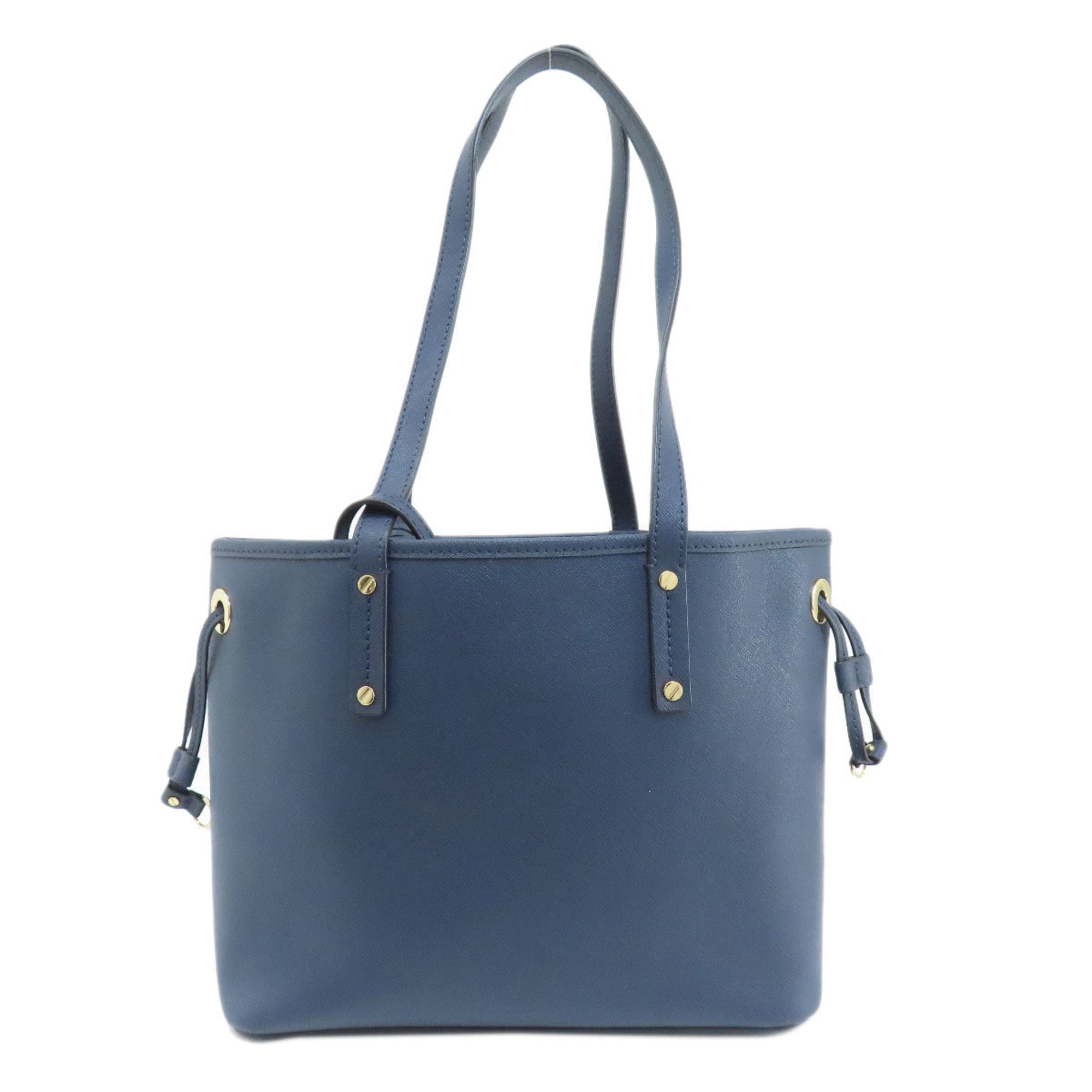 Michael Kors Navy Pvc Tote Bag (Pre-Owned)