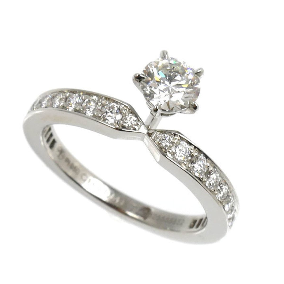 Chaumet Platinum 950 Band Ring (Pre-Owned)