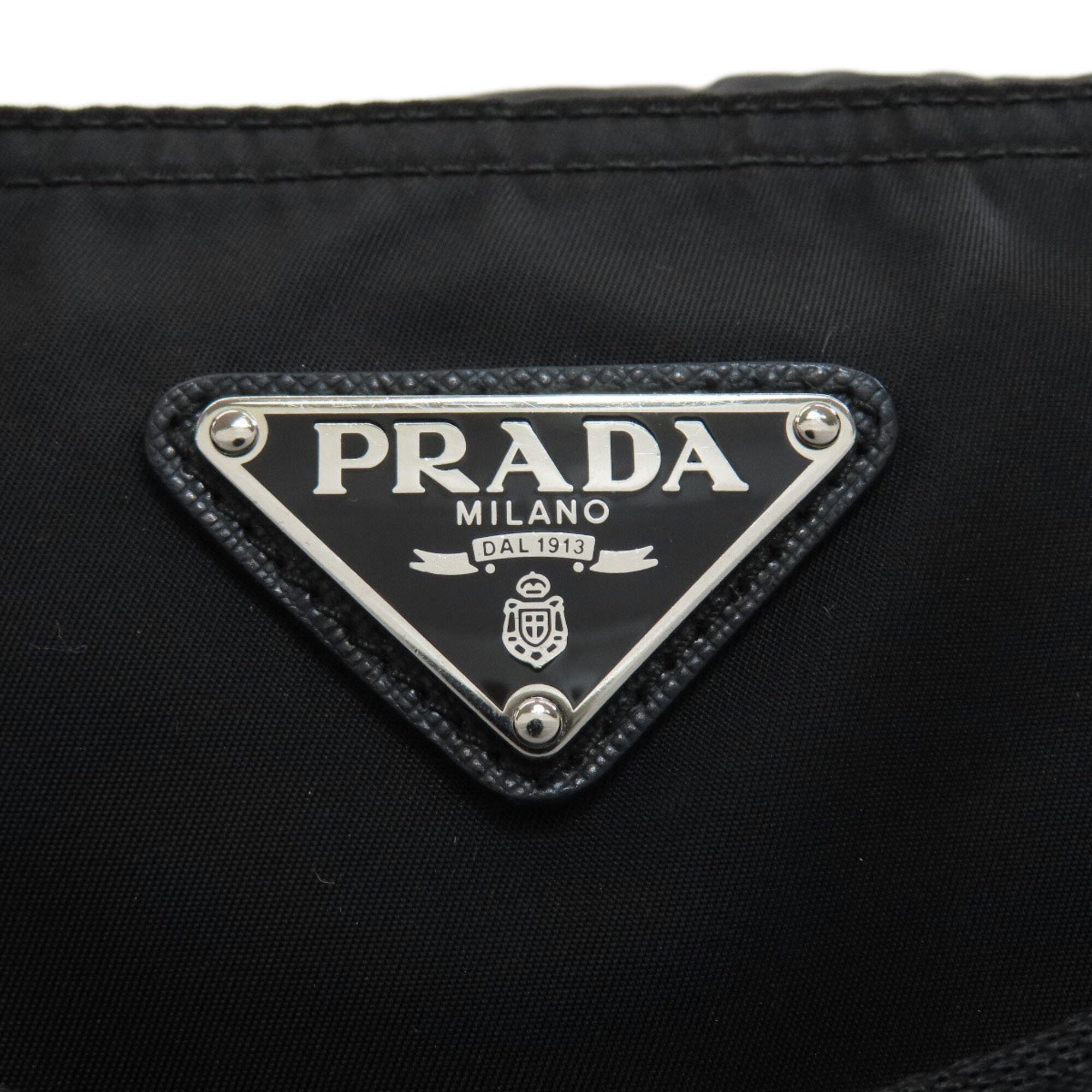 Prada Black Nylon Tote Bag (Pre-Owned)