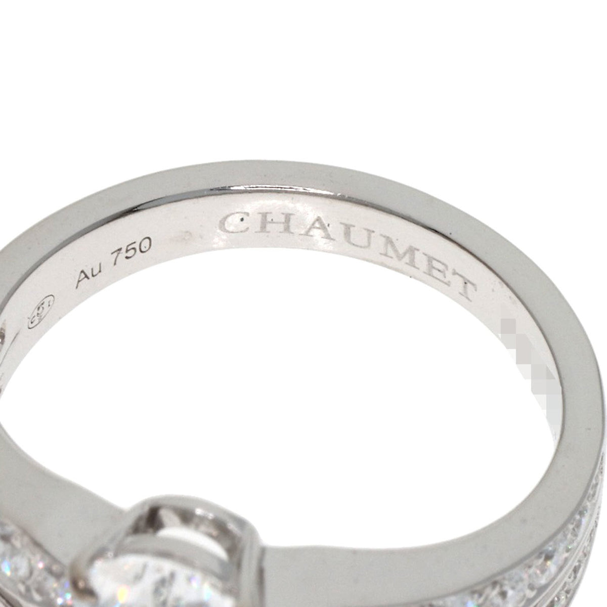 Chaumet White Gold (18K) Band Ring (Pre-Owned)