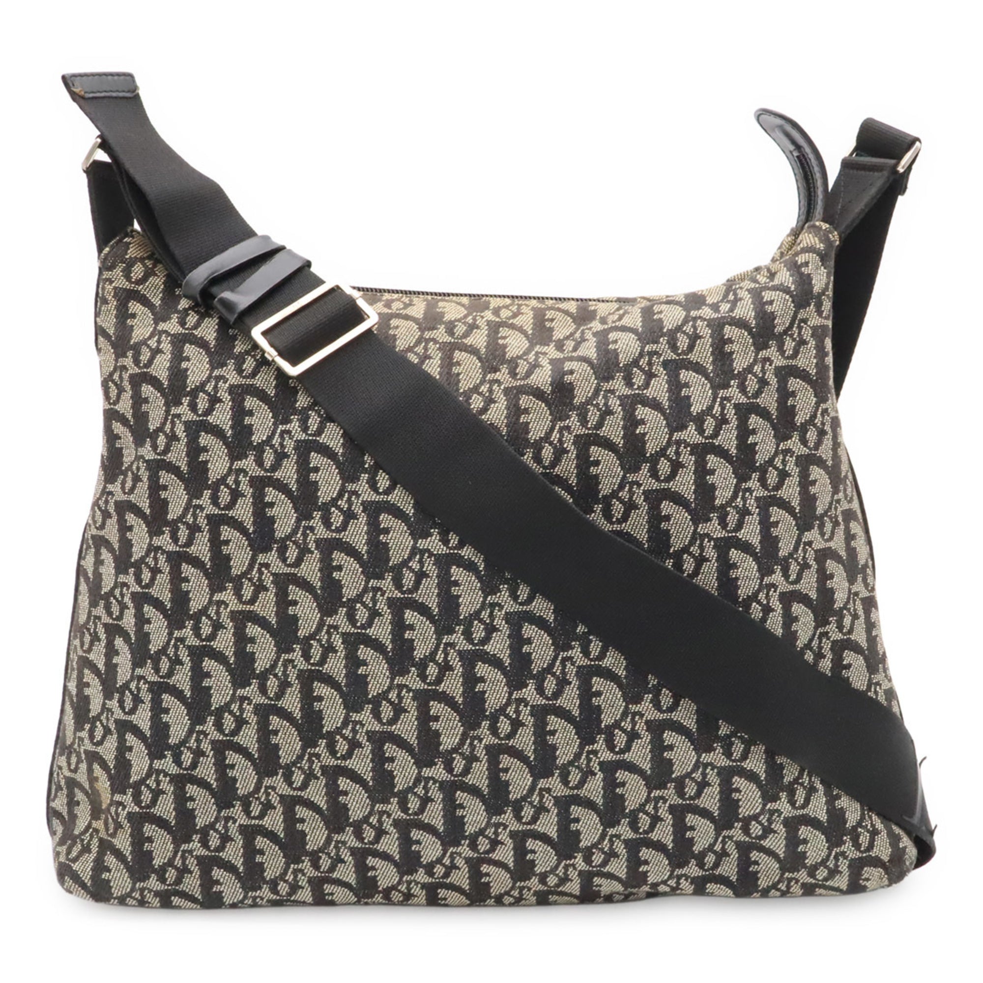 Christian Dior Black Trotter Shoulder Bag (Pre-Owned)