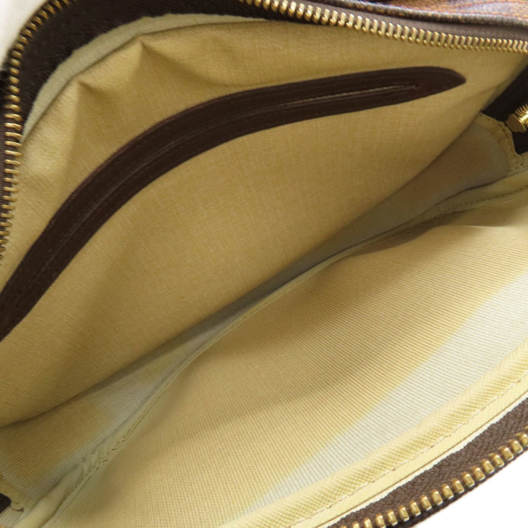 Louis Vuitton Damier Canvas Ebene Damier Canvas Shoulder Bag (Pre-Owned)