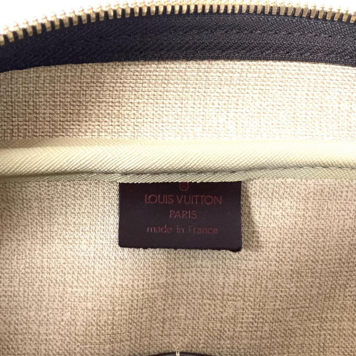 Louis Vuitton Brown Damier Canvas Handbag (Pre-Owned)