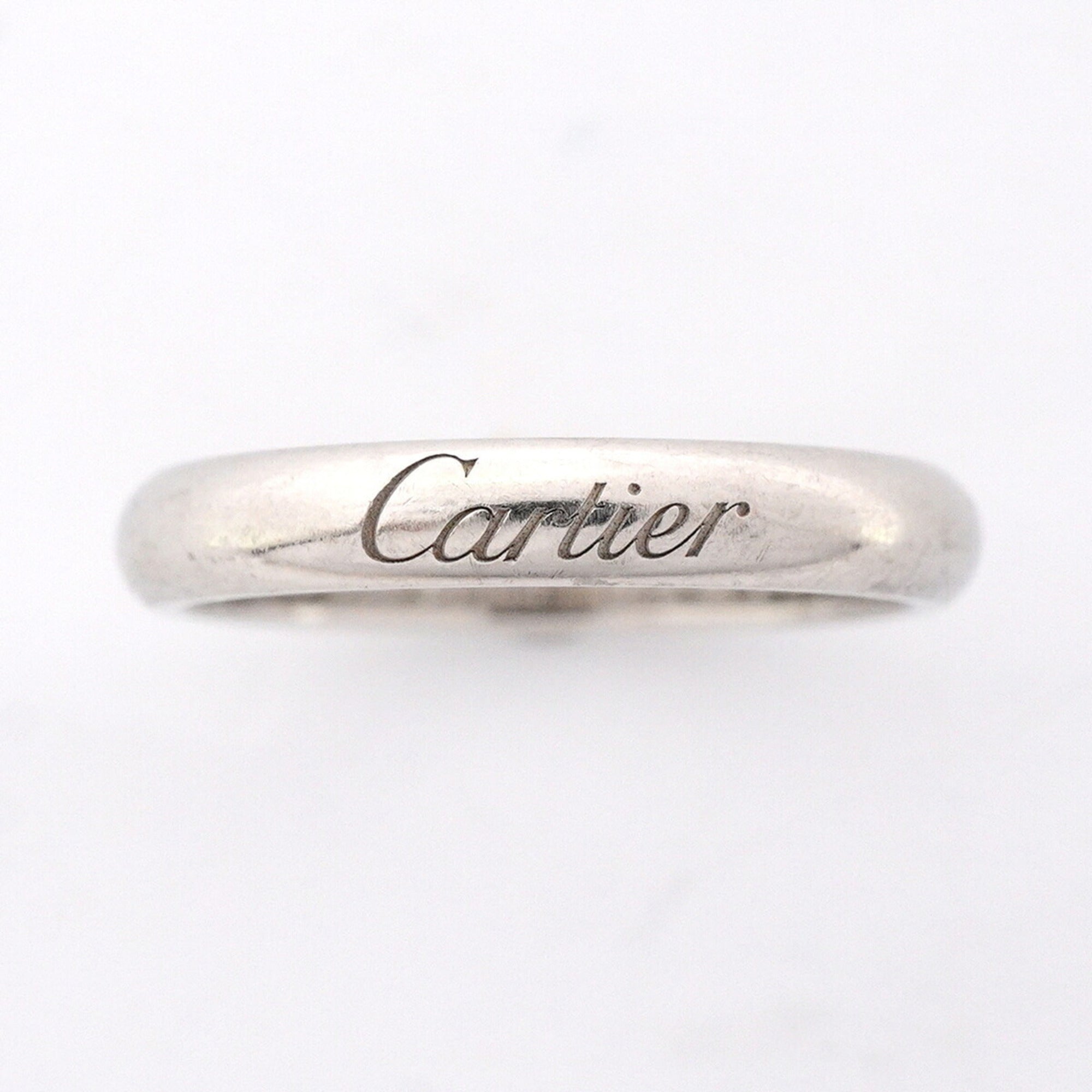 Cartier Platinum 950 Band Ring (Pre-Owned)