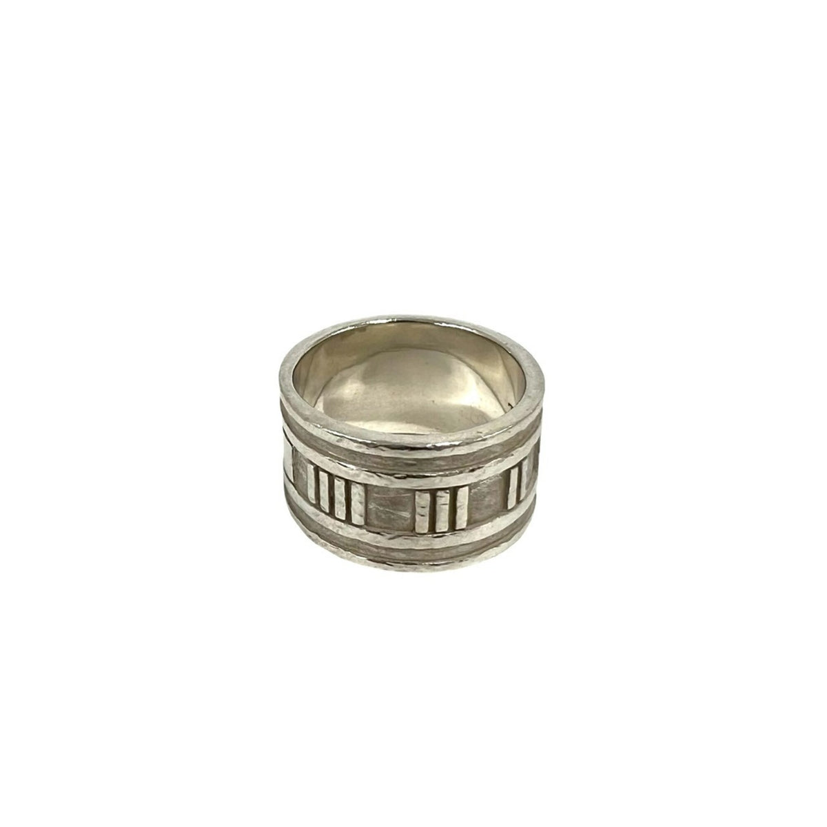 Tiffany Silver Silver 925 Band Ring (Pre-Owned)