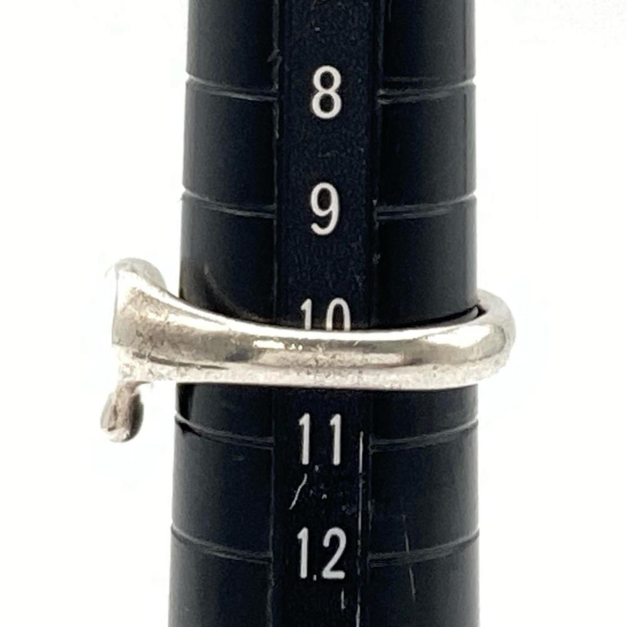 Tiffany Silver Silver 925 Band Ring (Pre-Owned)