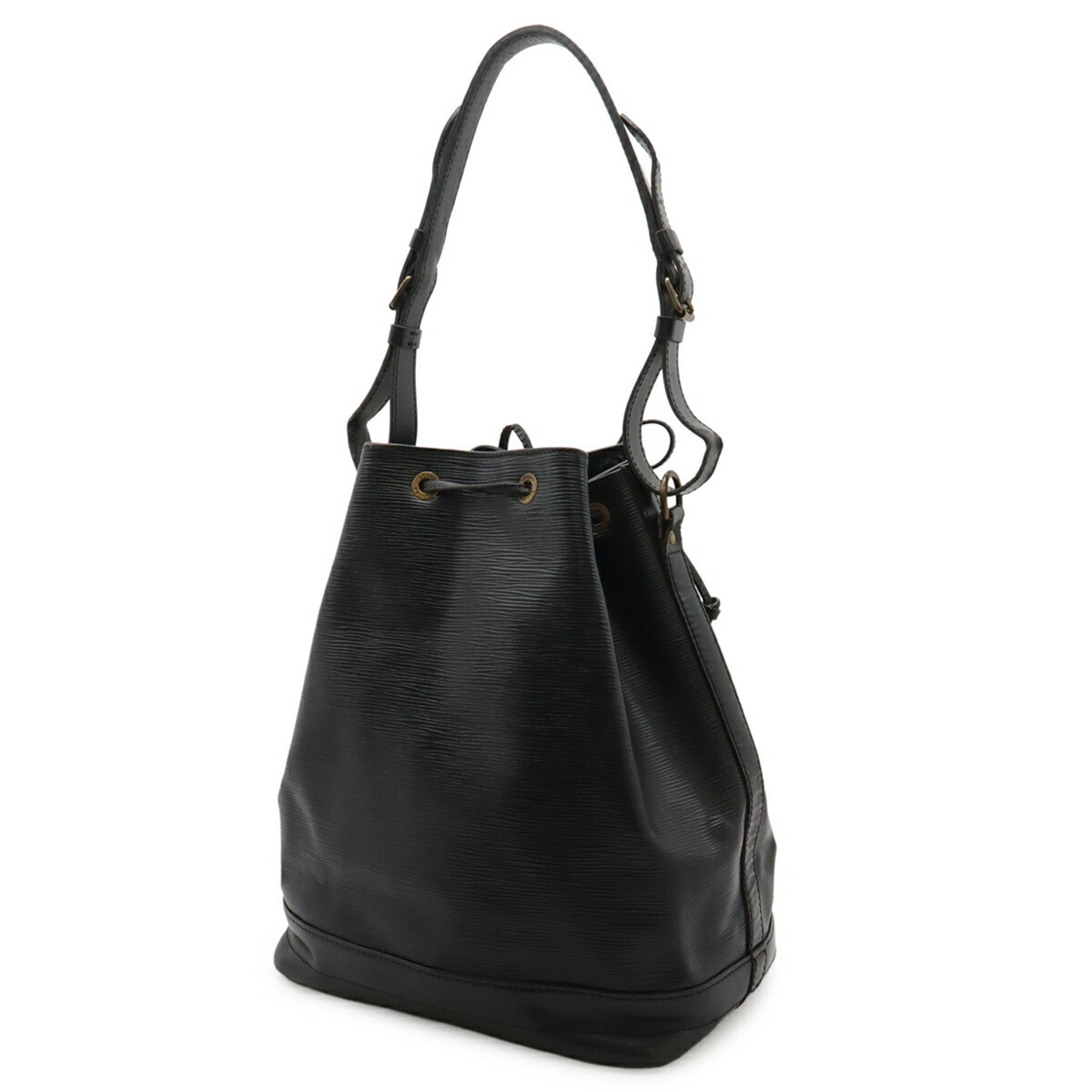 Louis Vuitton Noir Epi Leather Shoulder Bag (Pre-Owned)