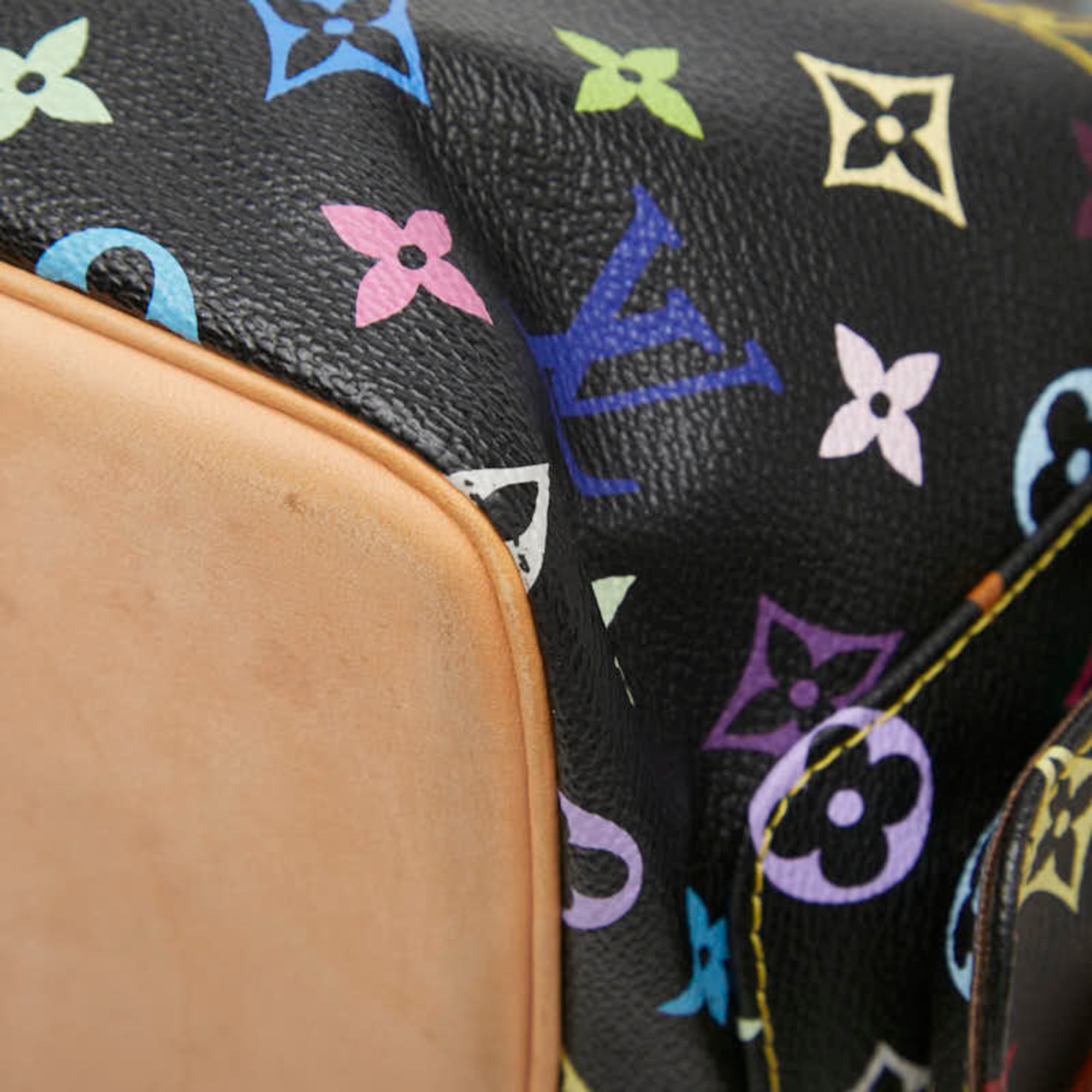 Louis Vuitton Monogram Multi-Color Pvc Leather Shoulder Bag (Pre-Owned)