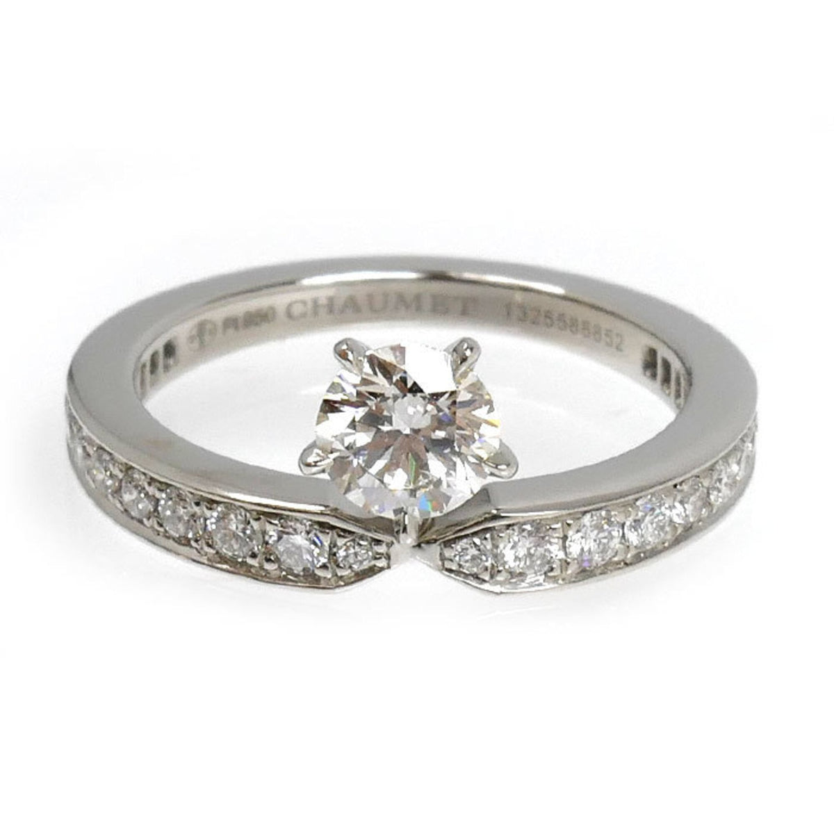 Chaumet Platinum 950 Band Ring (Pre-Owned)