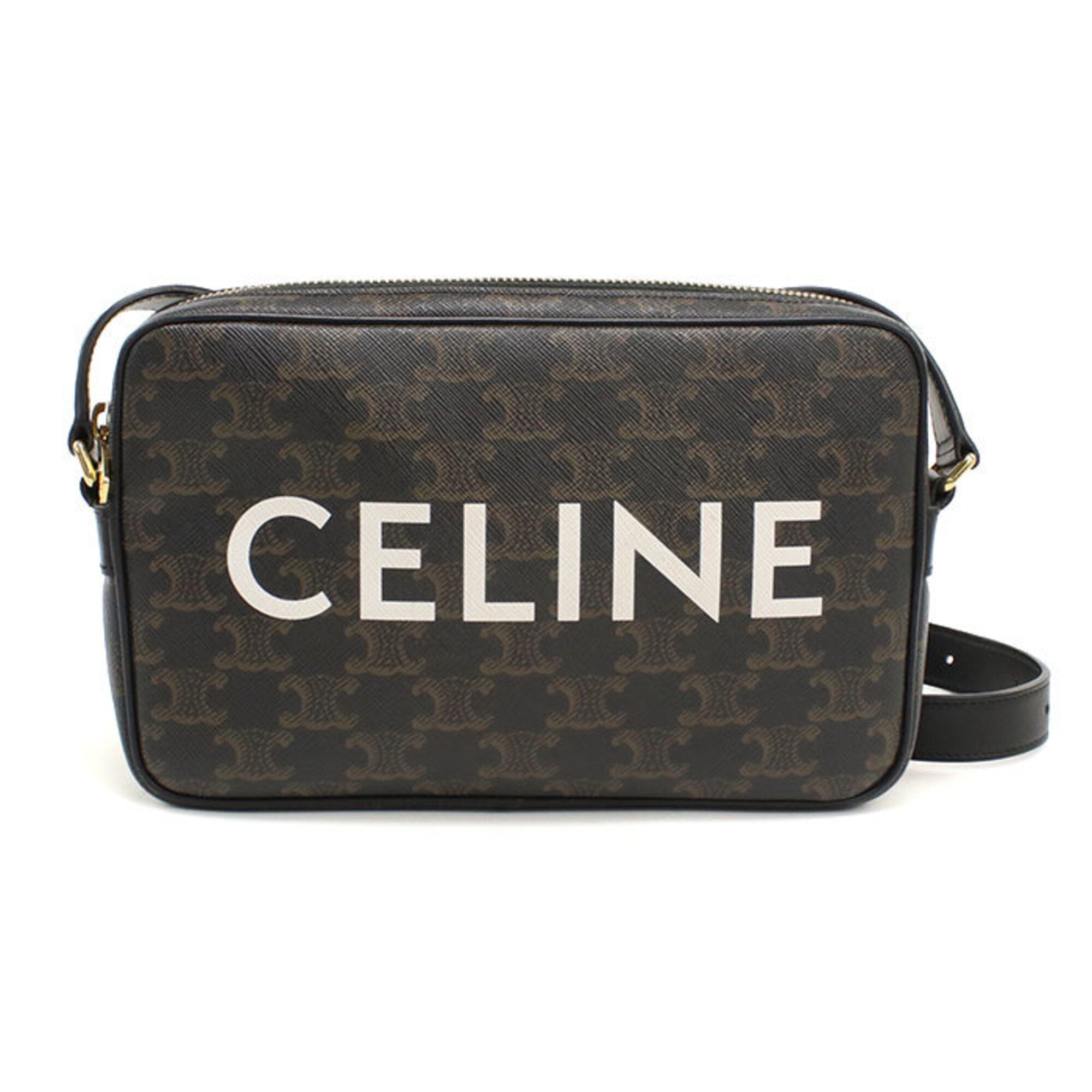 Celine Black Pvc Shoulder Bag (Pre-Owned)