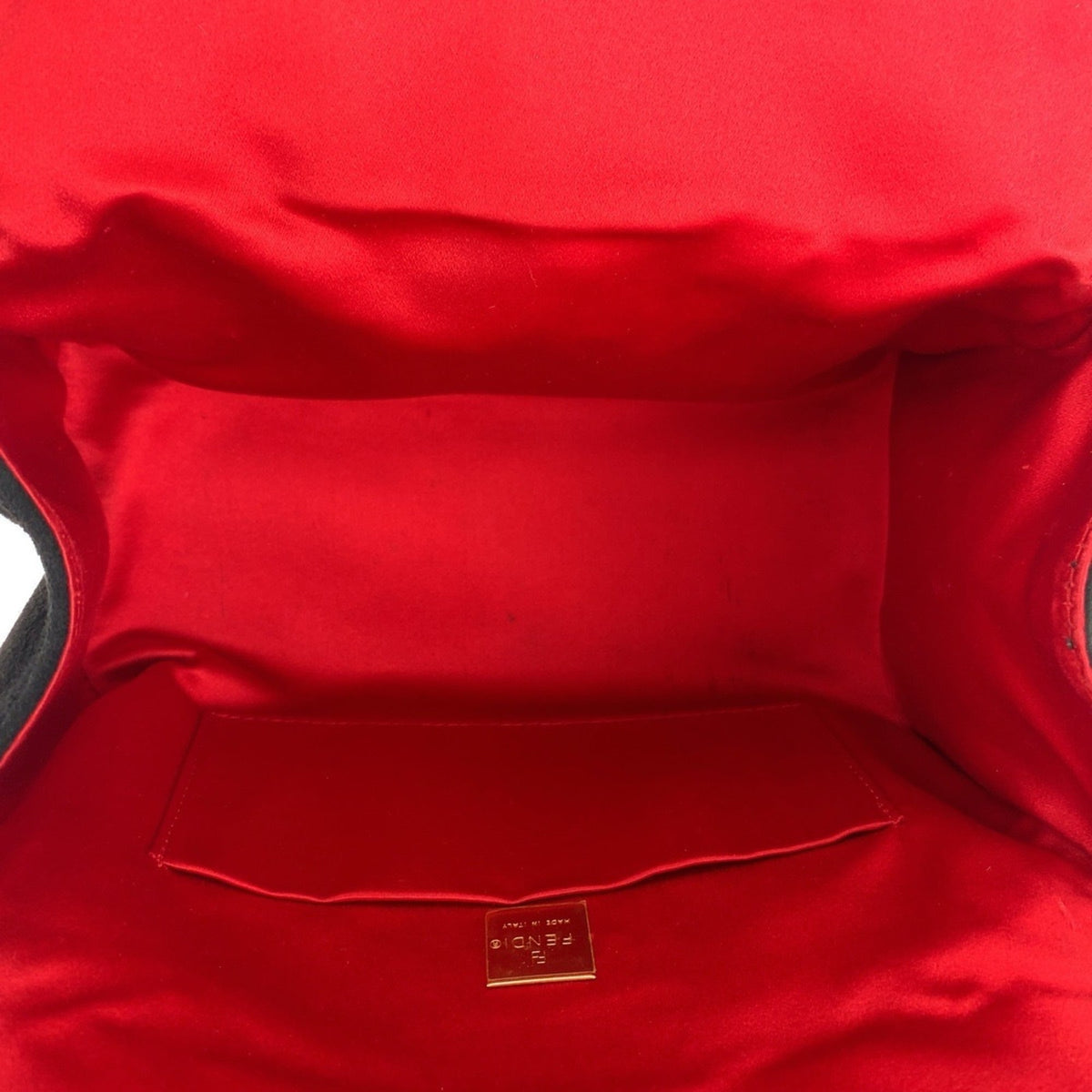 Fendi Black Suede Handbag (Pre-Owned)