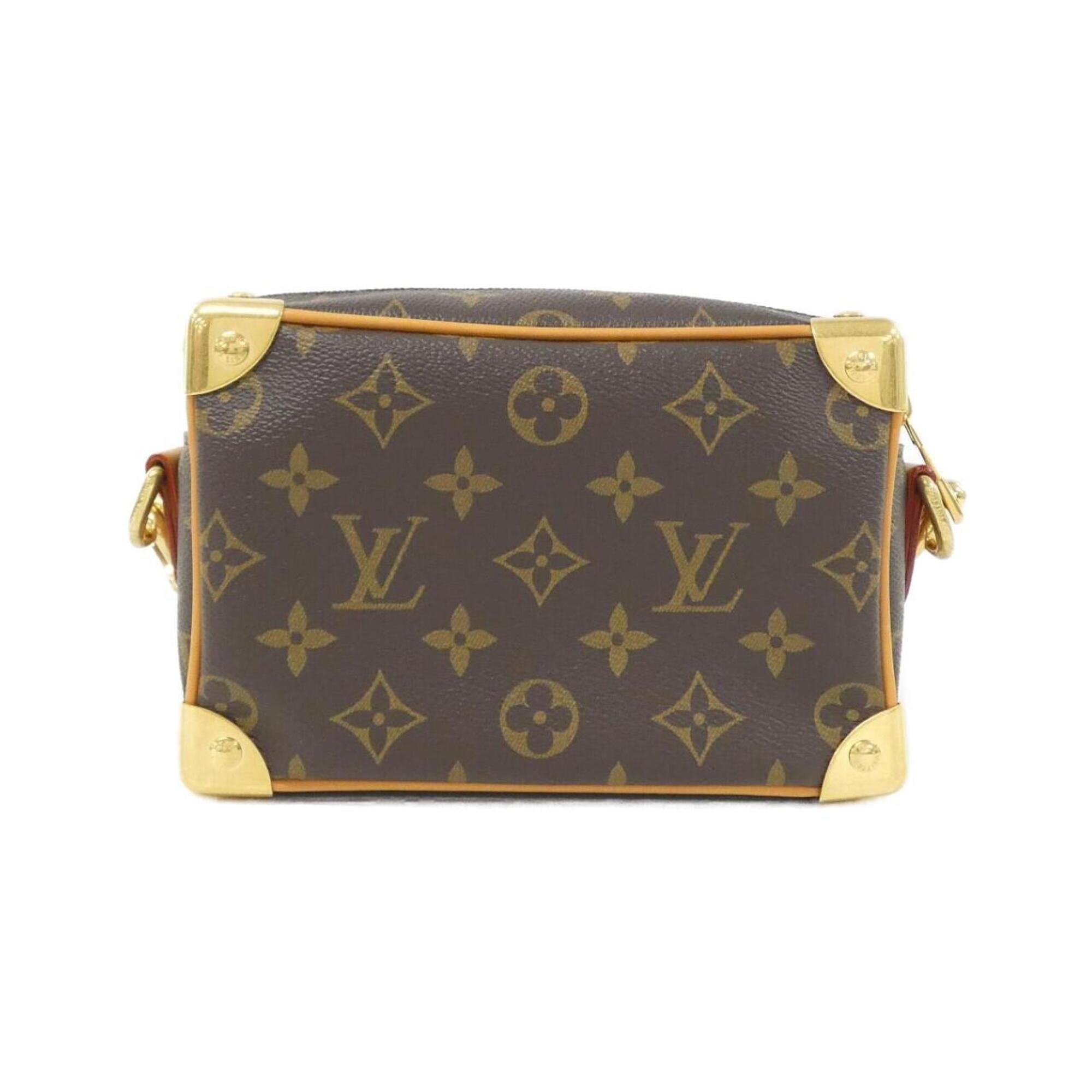 Louis Vuitton Brown Coated Canvas Shoulder Bag (Pre-Owned)