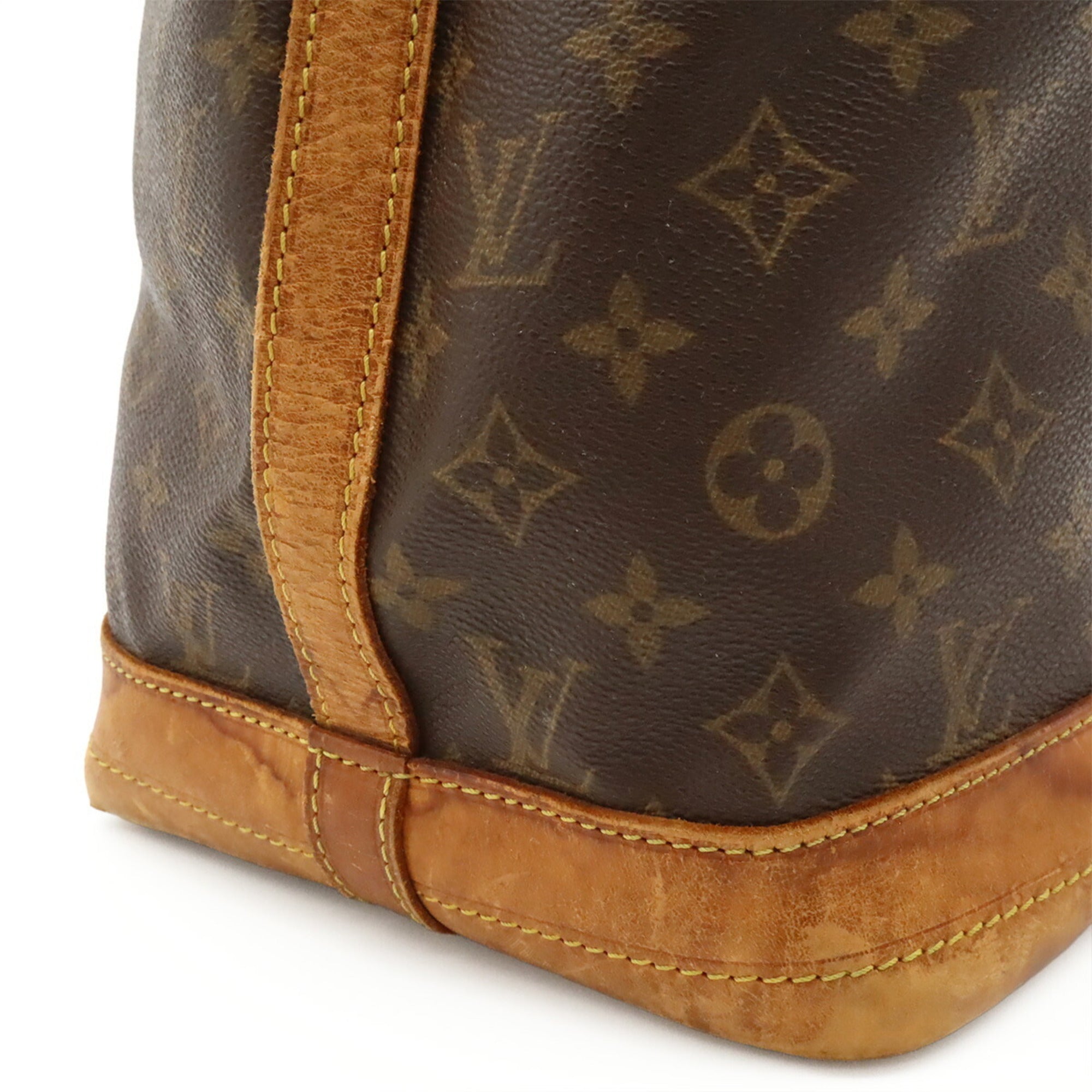 Louis Vuitton Brown Monogram Canvas Pvc Coated Canvas Shoulder Bag (Pre-Owned)