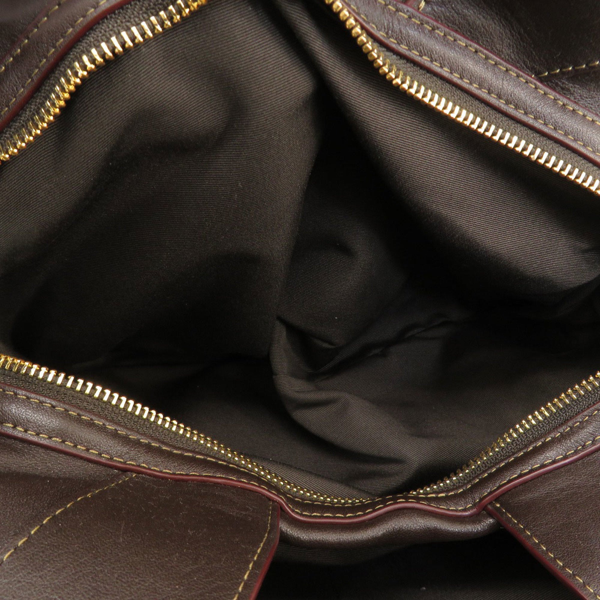 Coach Signature Brown Signature Line Tote Bag (Pre-Owned)