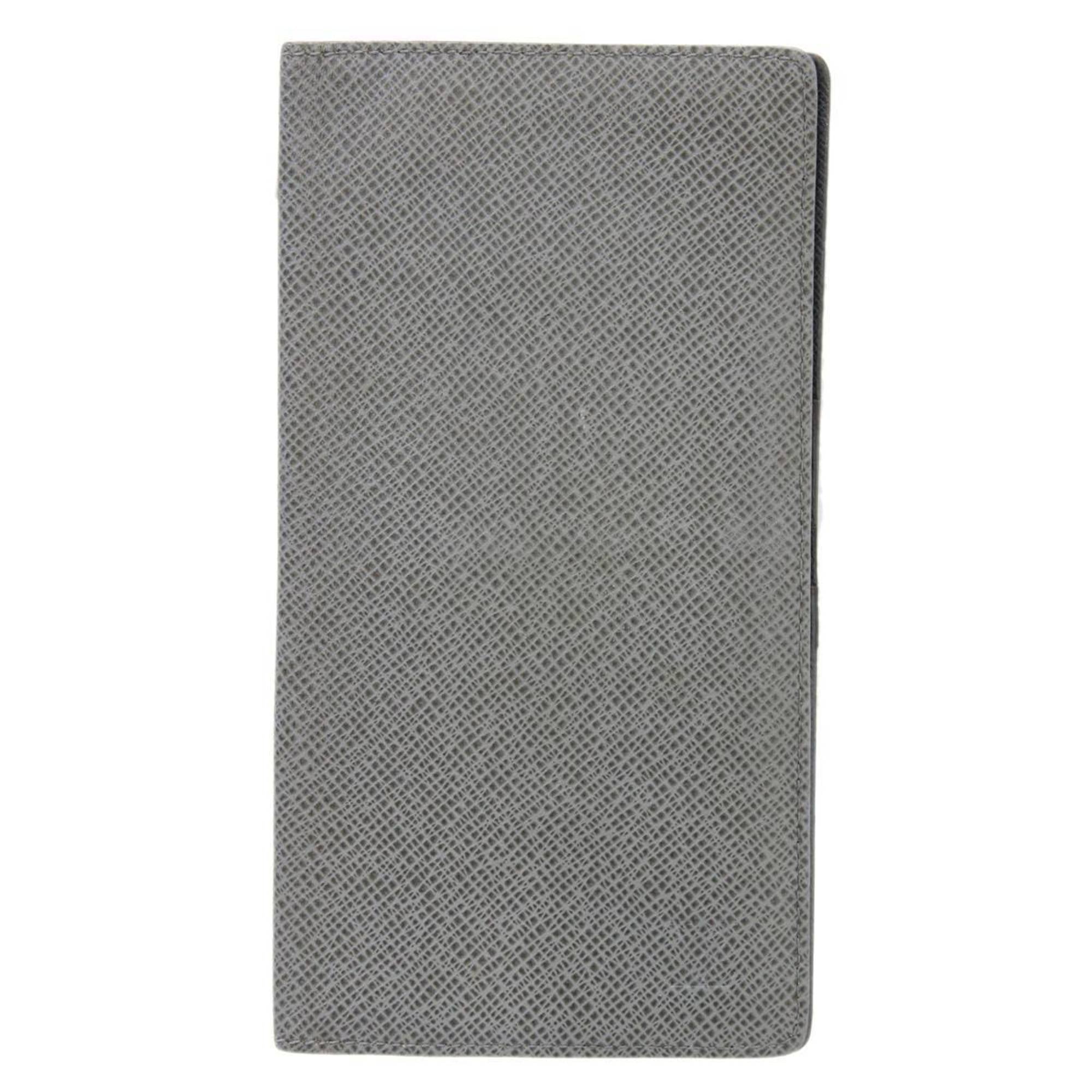 Louis Vuitton Taiga Glacier Taiga Leather Long Wallet (Bi-Fold) (Pre-Owned)
