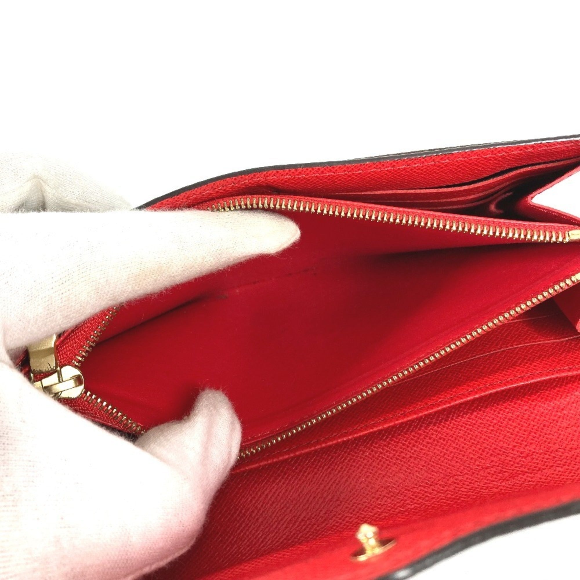 Louis Vuitton Brown Coquelicots Galle Monogram Monogram Long Wallet (Bi-Fold) (Pre-Owned)