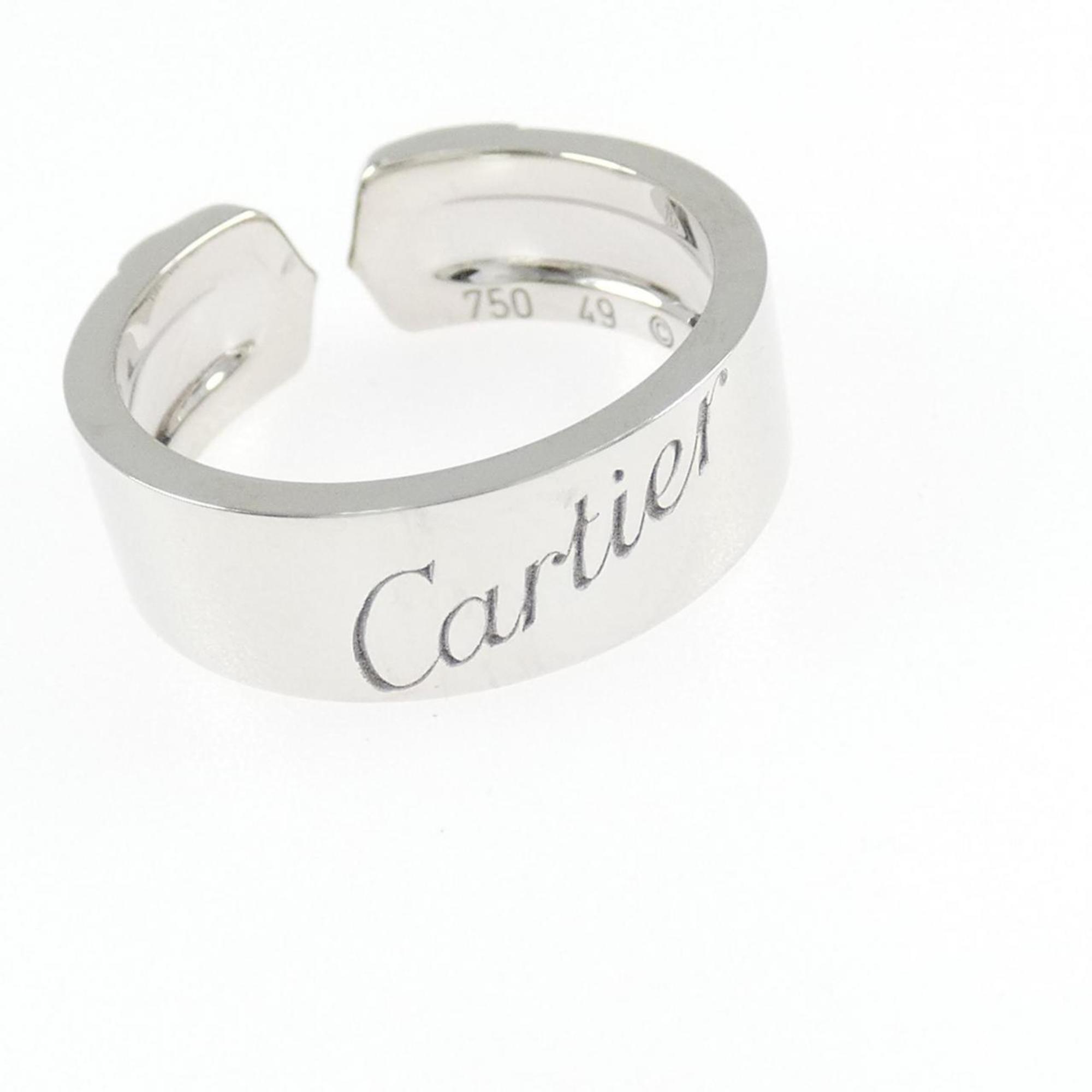 Cartier White Gold White Gold (18K) Band Ring (Pre-Owned)