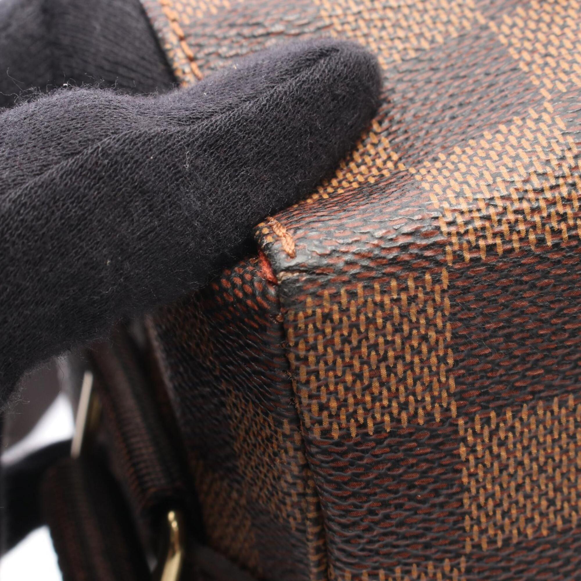 Louis Vuitton Brown Damier Canvas Damier Canvas Handbag Shoulder Bag (Pre-Owned)