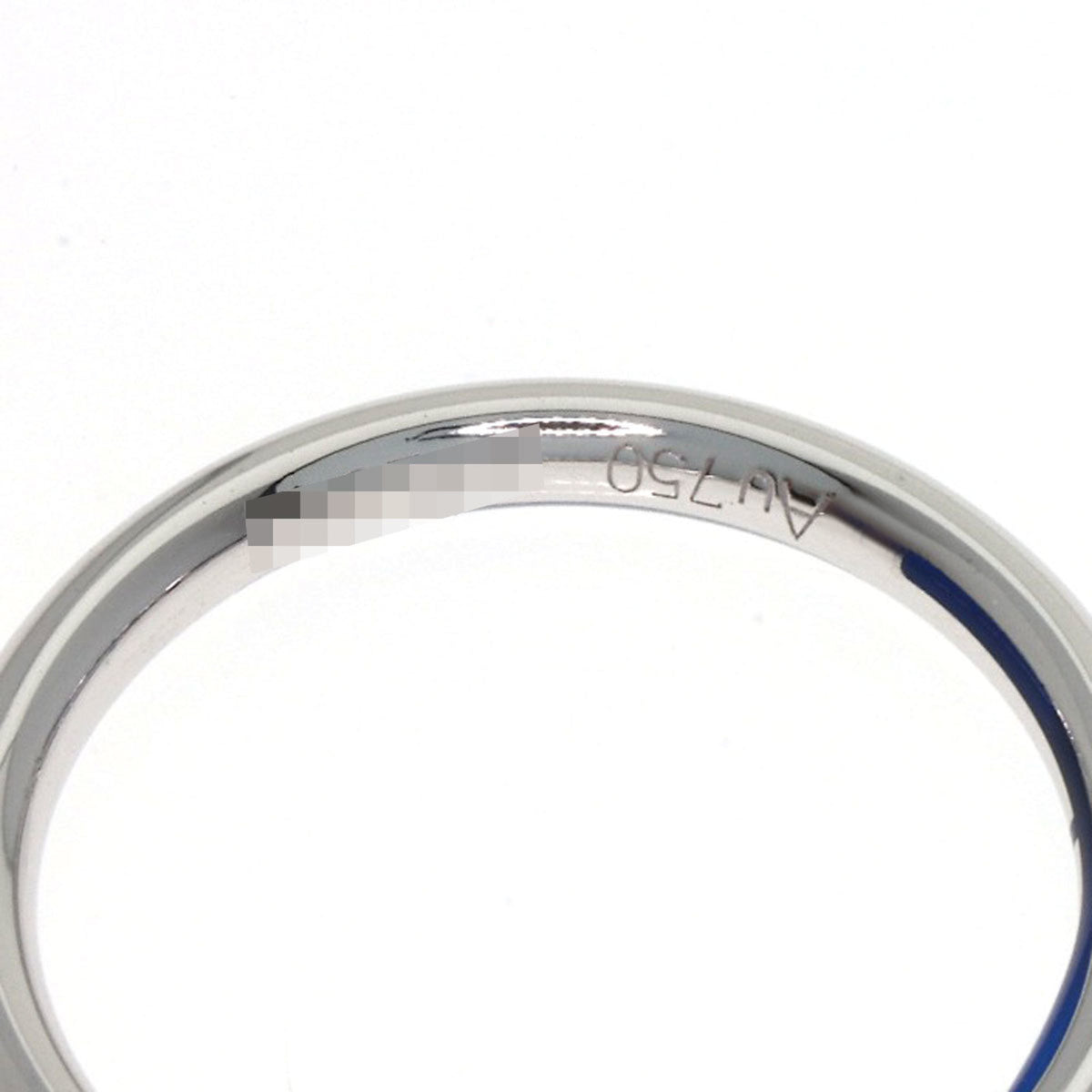 Hermes White White Gold (18K) Wedding Ring (Pre-Owned)
