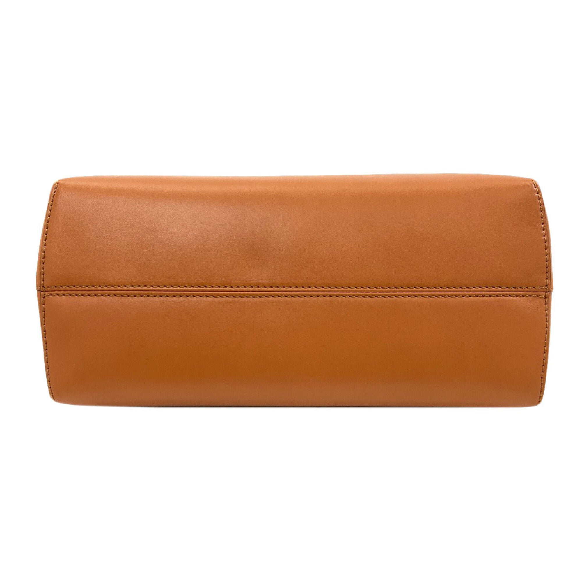 Fendi Brown Leather Handbag (Pre-Owned)