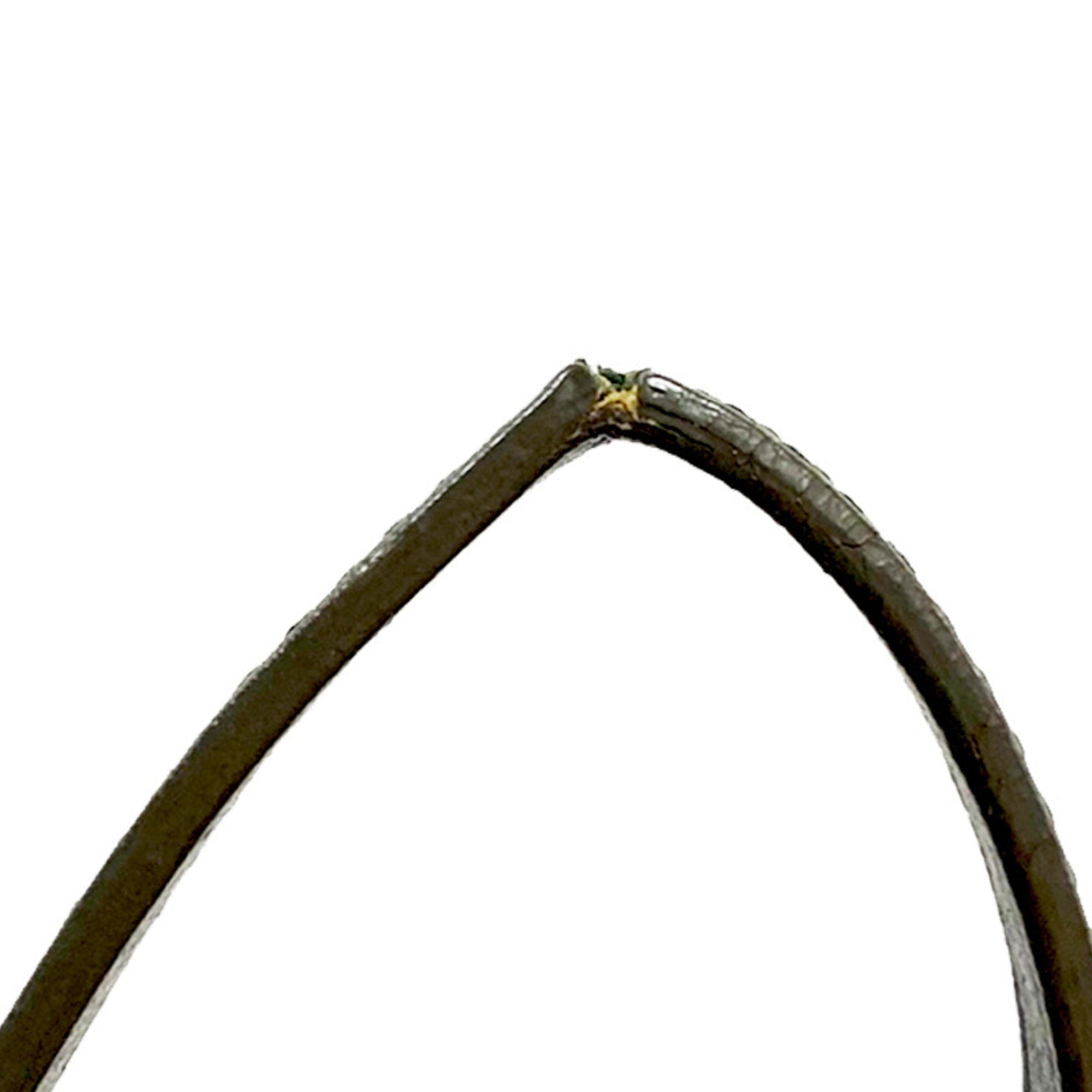 Saint Laurent Green Khaki Leather Handbag Shoulder Bag (Pre-Owned)