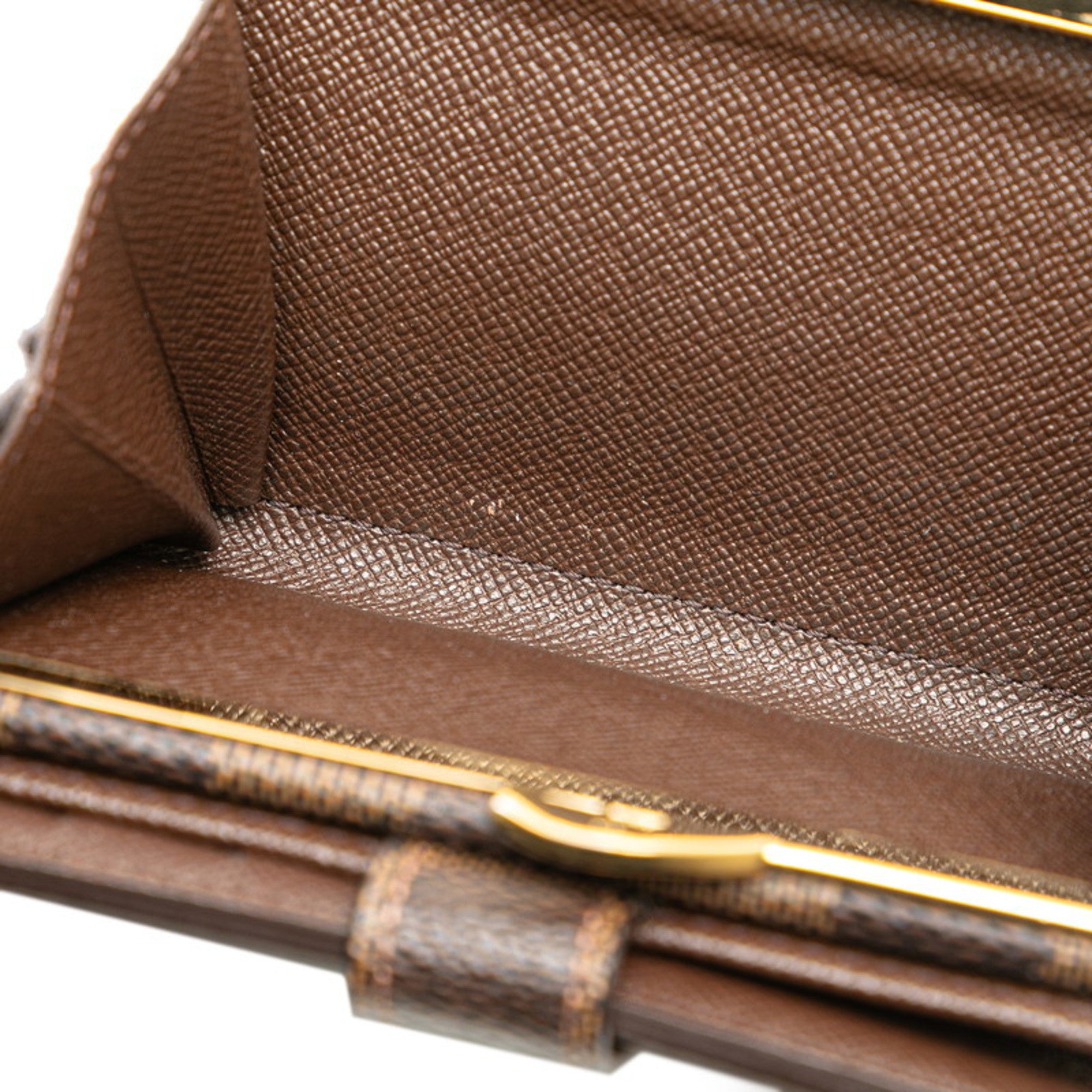 Louis Vuitton Brown Pvc Wallet (Tri-Fold) (Pre-Owned)