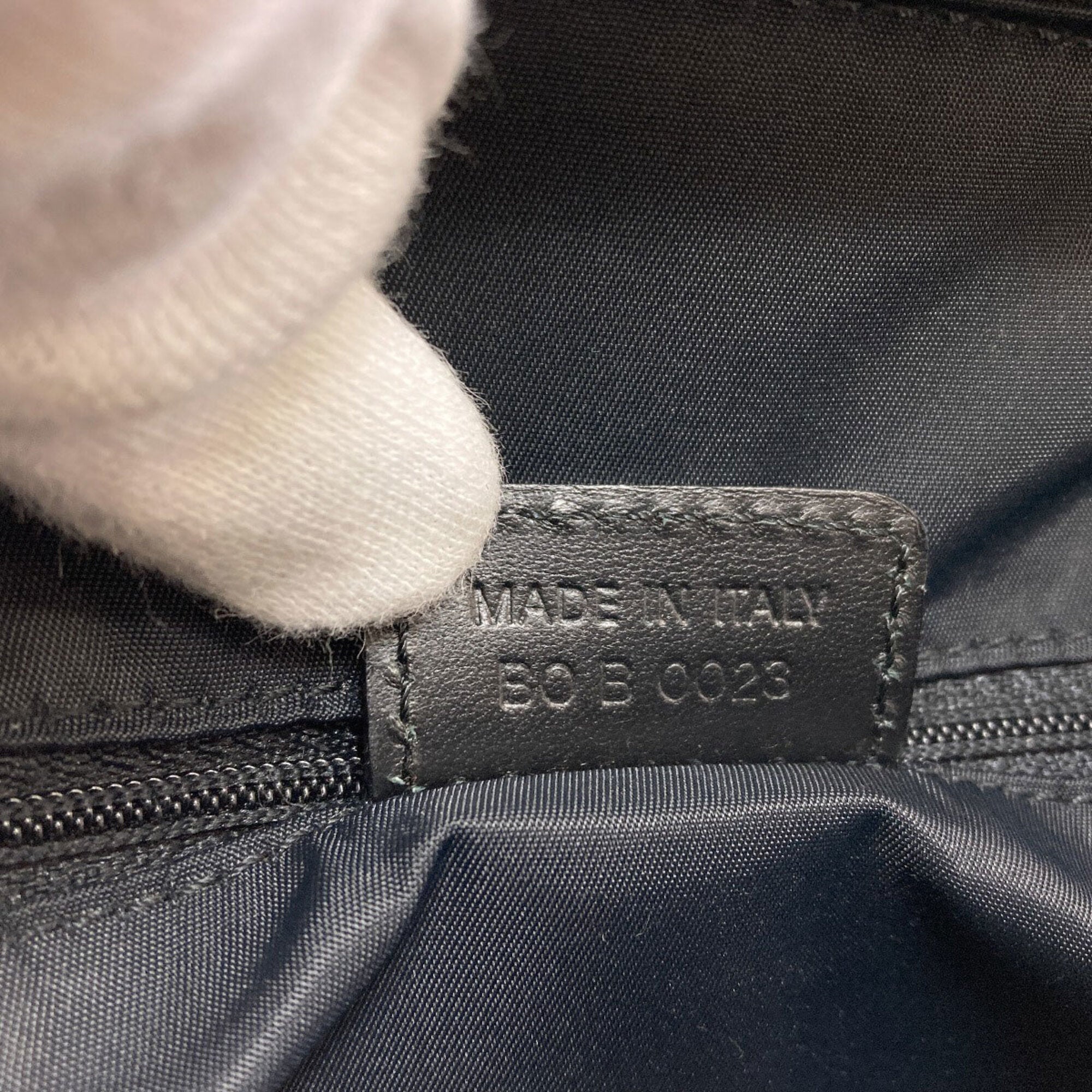 Christian Dior Black Canvas Handbag (Pre-Owned)