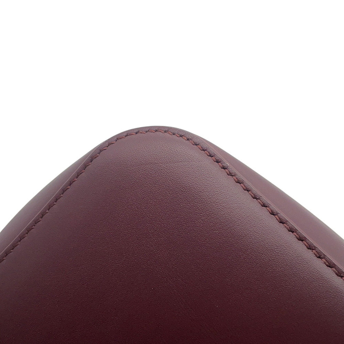 Loewe Bordeaux Leather Handbag Shoulder Bag (Pre-Owned)