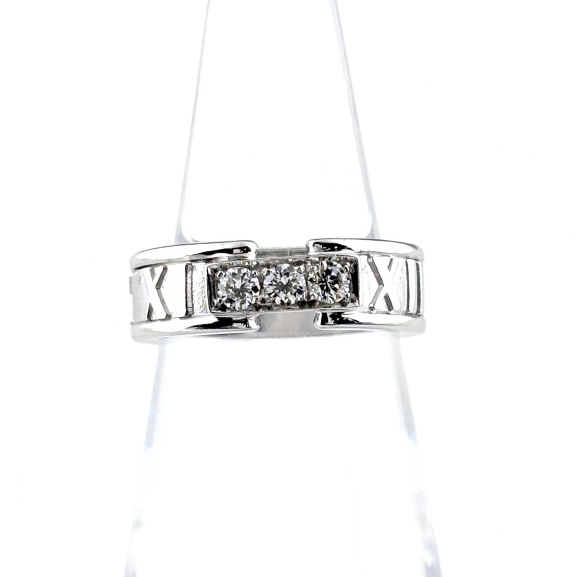 Tiffany White Gold (18K) Band Ring (Pre-Owned)