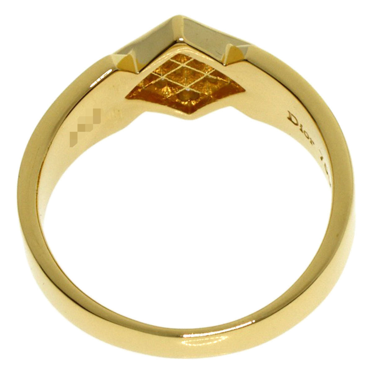 Christian Dior Yellow Gold Yellow Gold (18K) Band Ring (Pre-Owned)