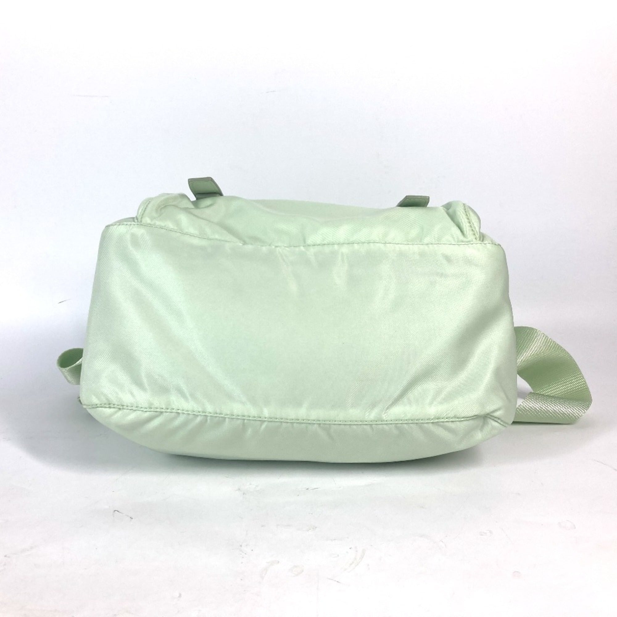 Prada Green Nylon Shoulder Bag (Pre-Owned)