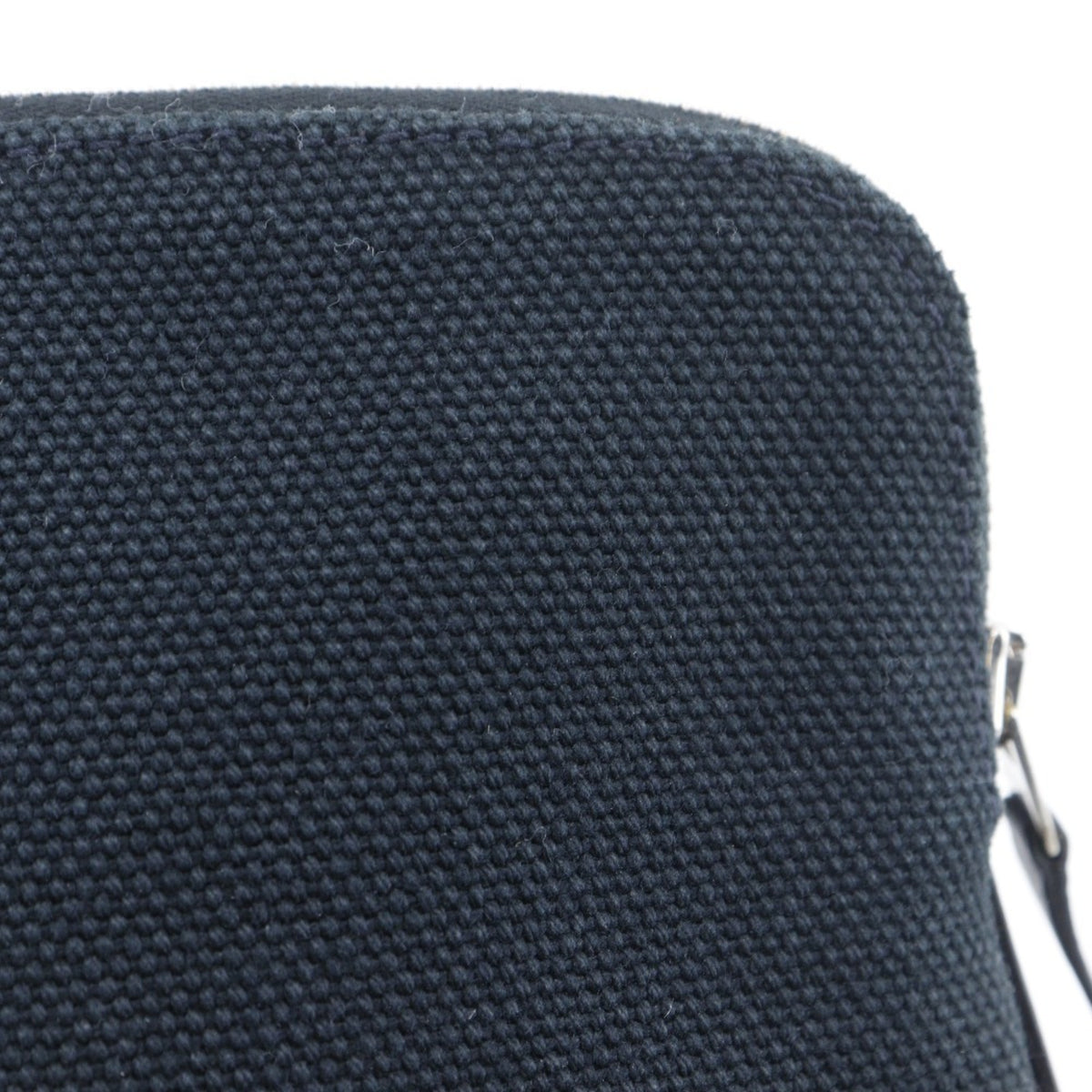 Hermes Black Canvas Pouch (Pre-Owned)