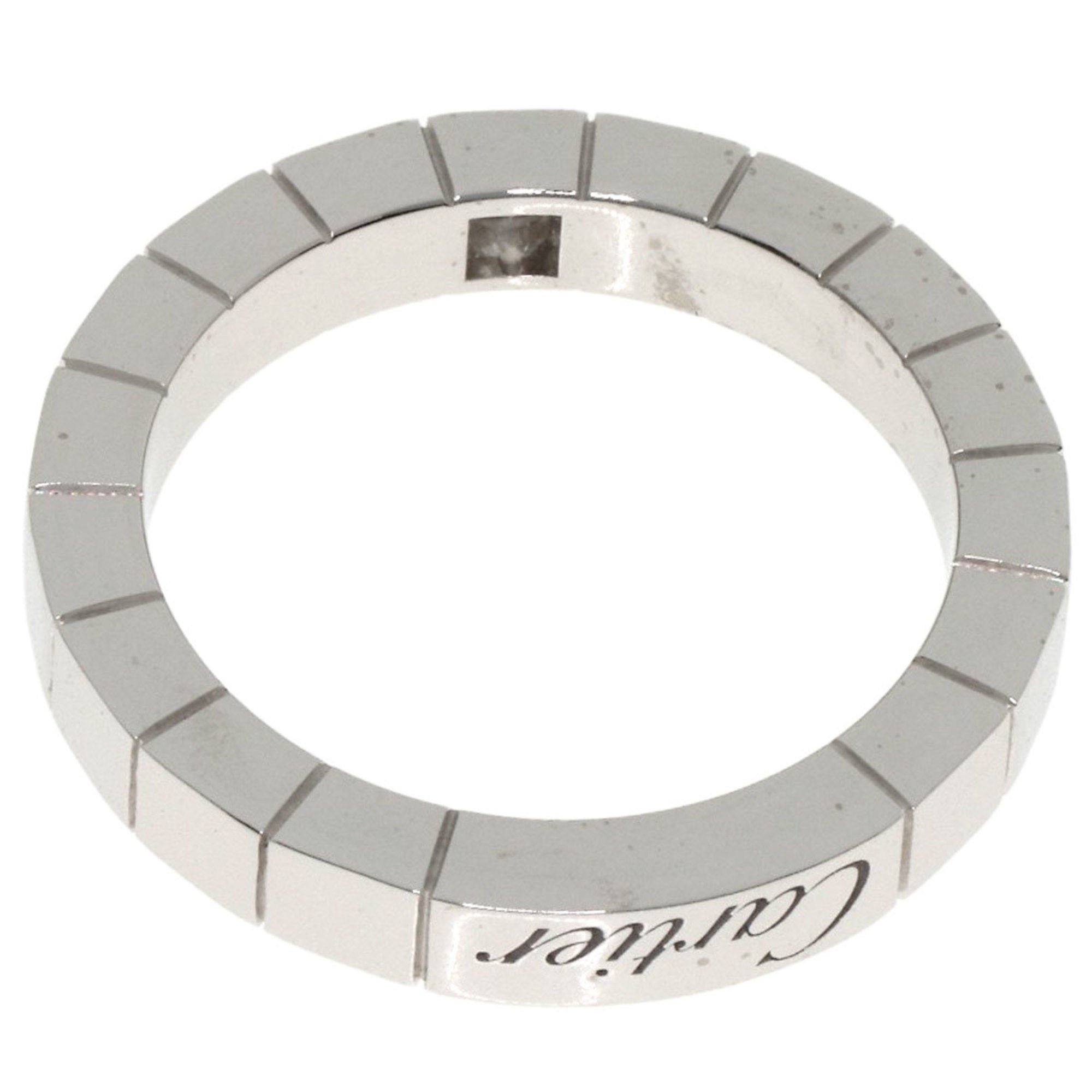 Cartier Lanieres White Gold (18K) Band Ring (Pre-Owned)