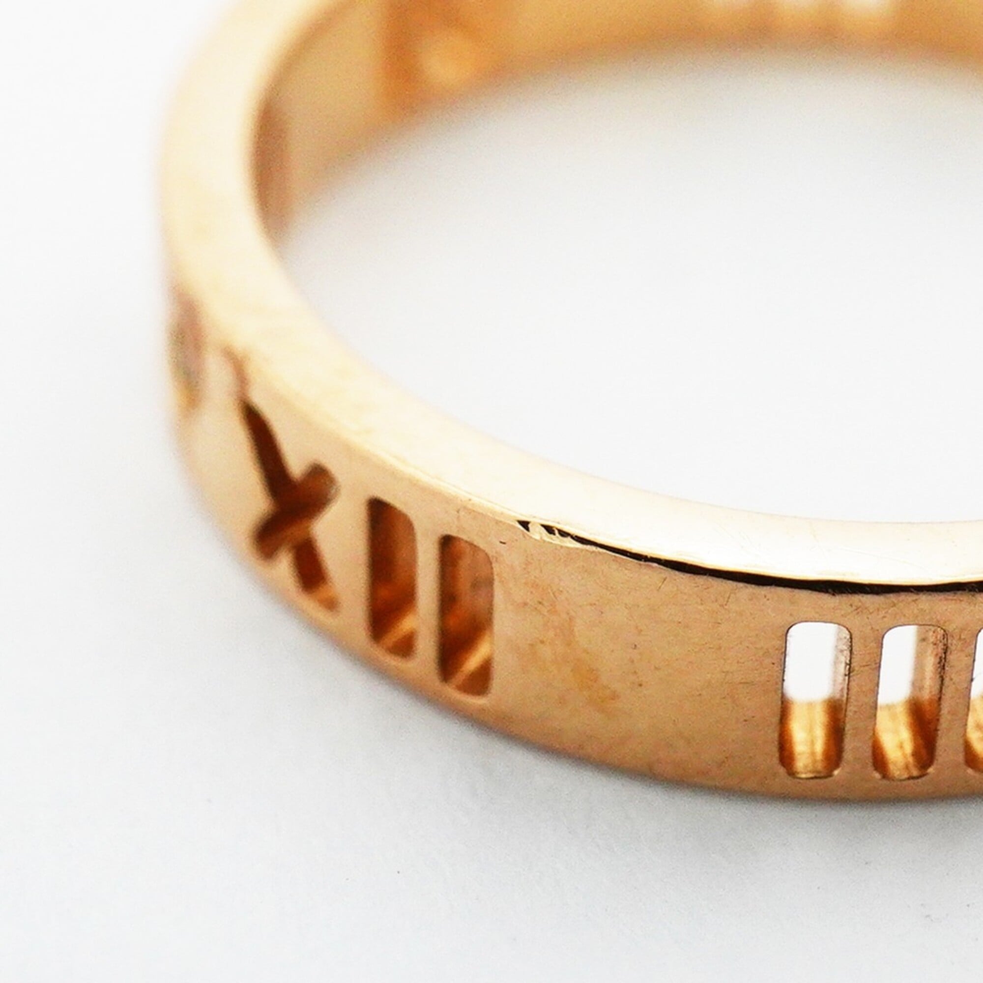 Tiffany Pink Gold (18K) Band Ring (Pre-Owned)