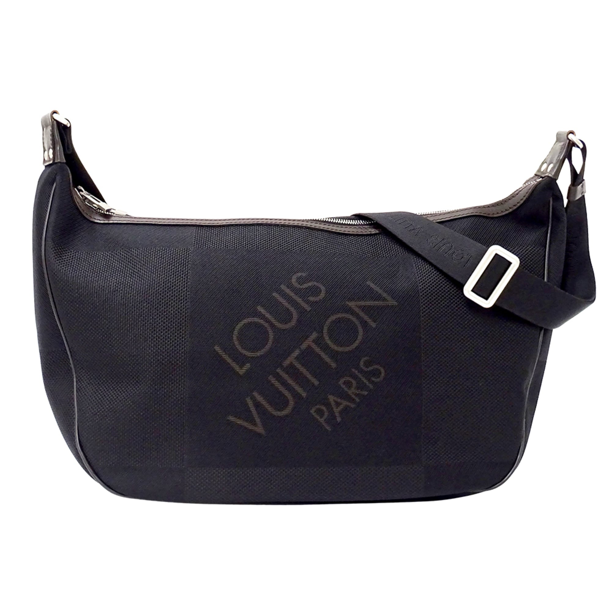 Louis Vuitton Noir Damier Geant Canvas Shoulder Bag (Pre-Owned)