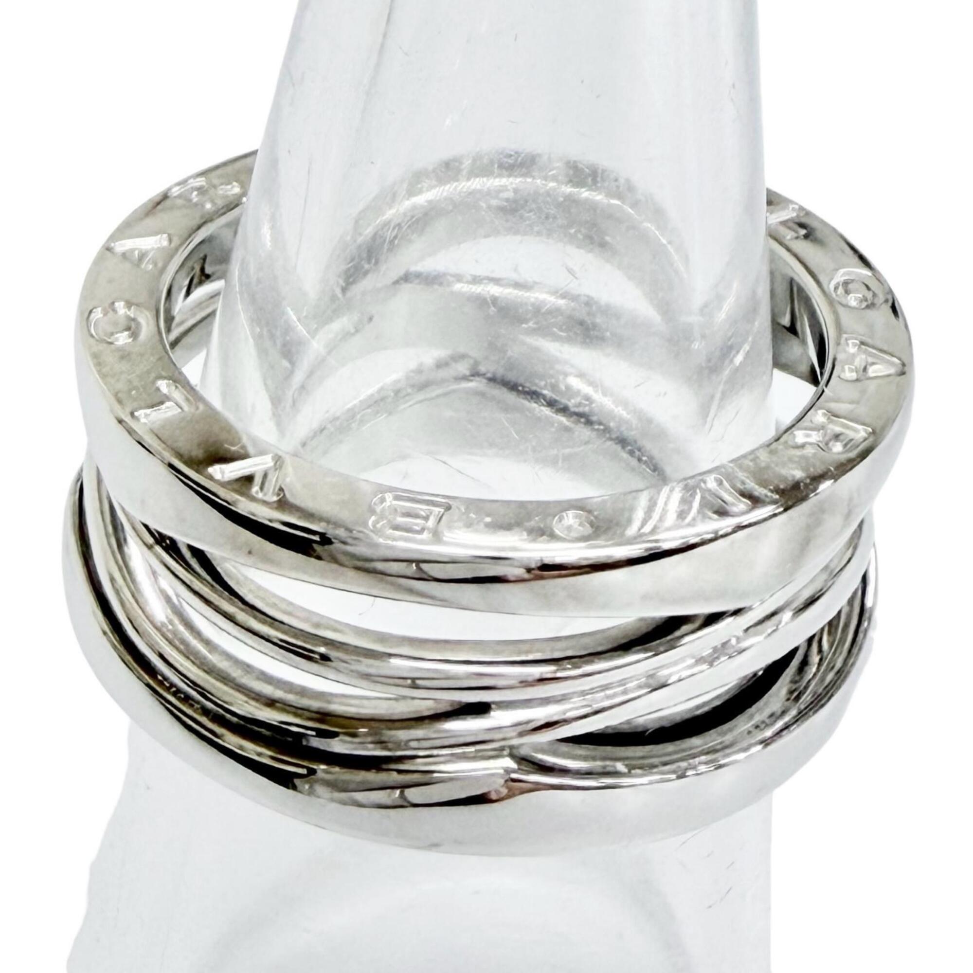 Bvlgari White Gold White Gold (18K) Band Ring (Pre-Owned)