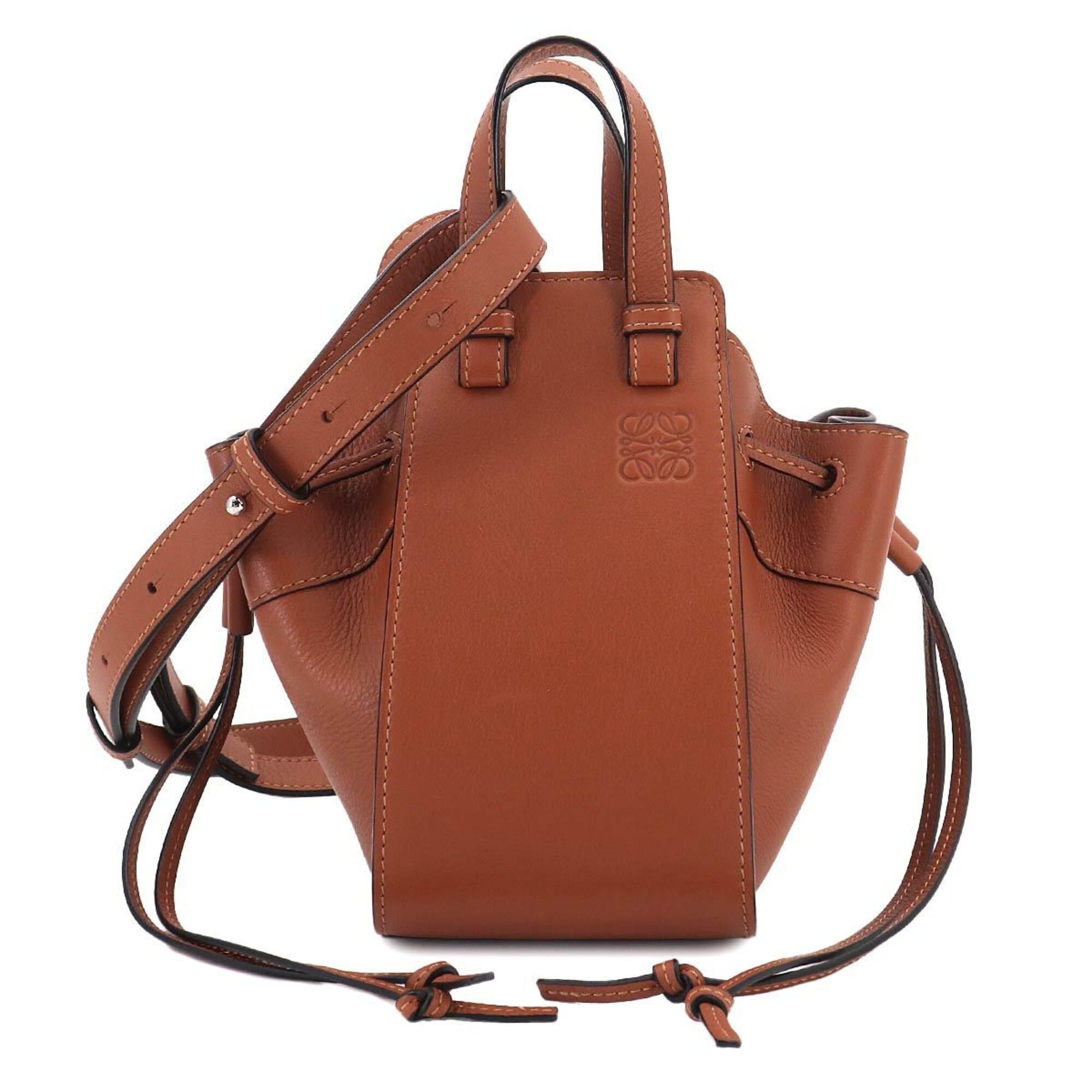 Loewe Brown Leather Handbag (Pre-Owned)