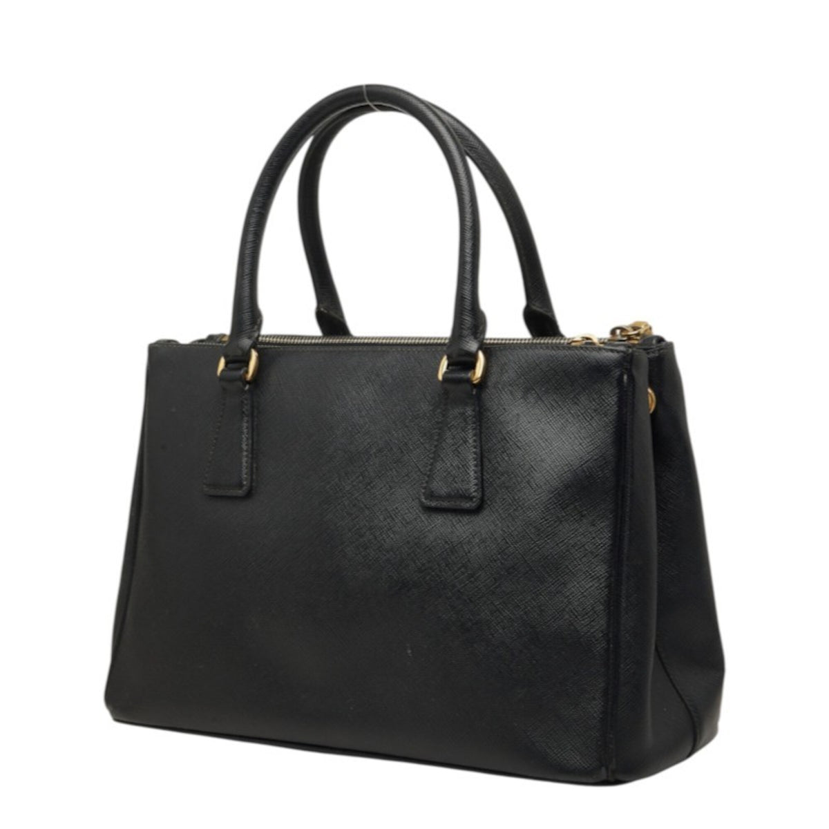 Prada Black Leather Handbag (Pre-Owned)