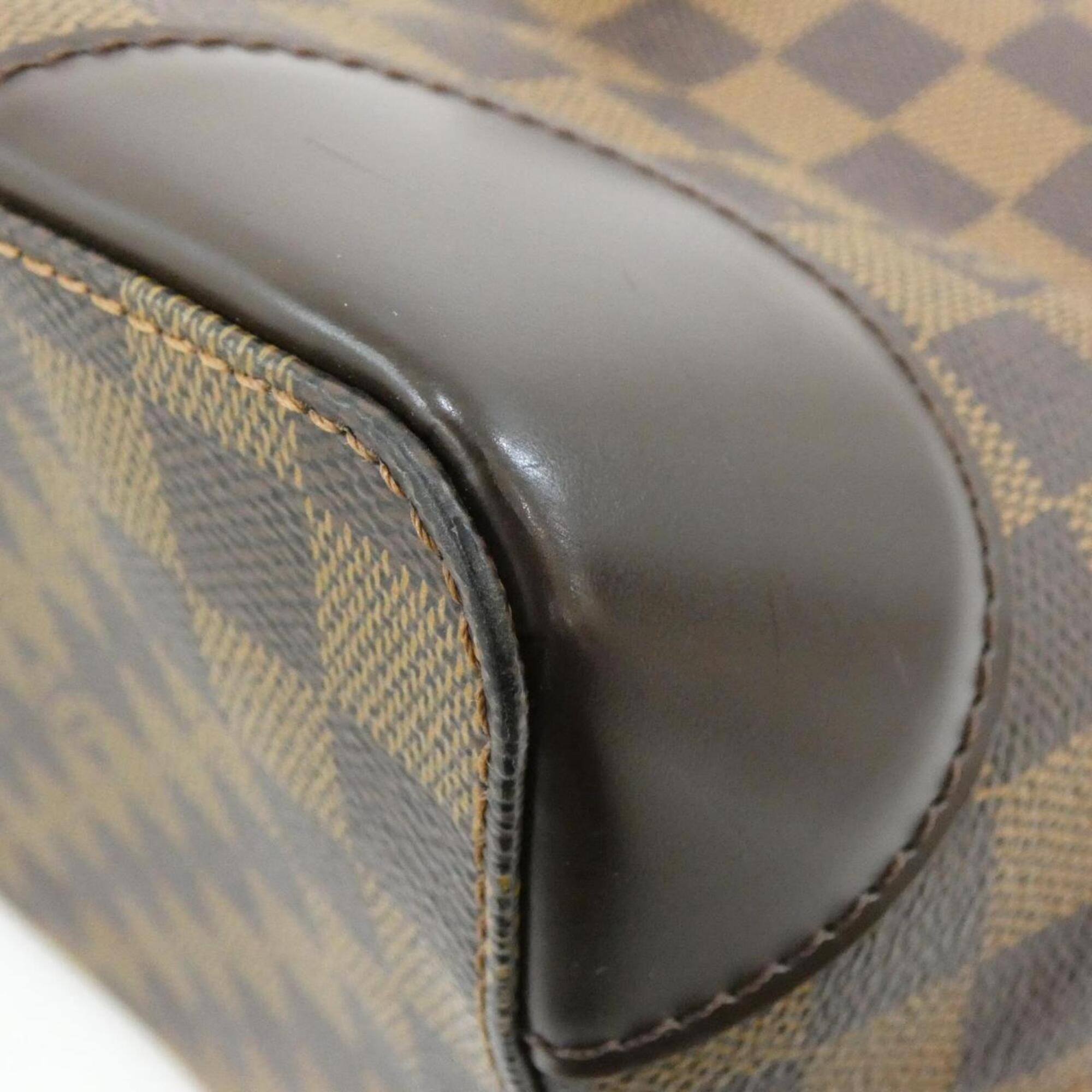 Louis Vuitton Damier Damier Canvas Ebene Damier Canvas Handbag (Pre-Owned)