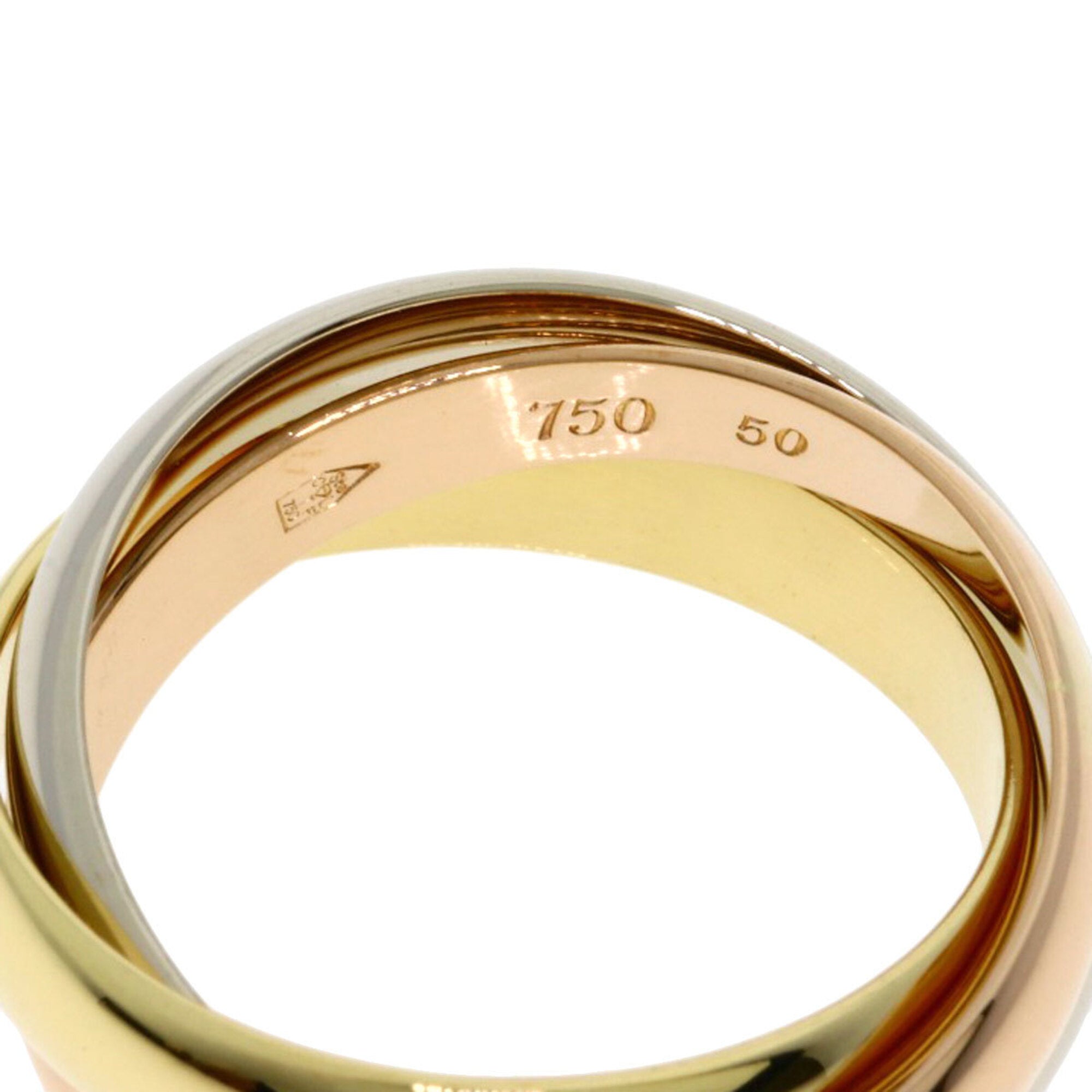 Cartier Yellow Gold (18K) Pink Gold (18K) White Gold (18K) Band Ring (Pre-Owned)