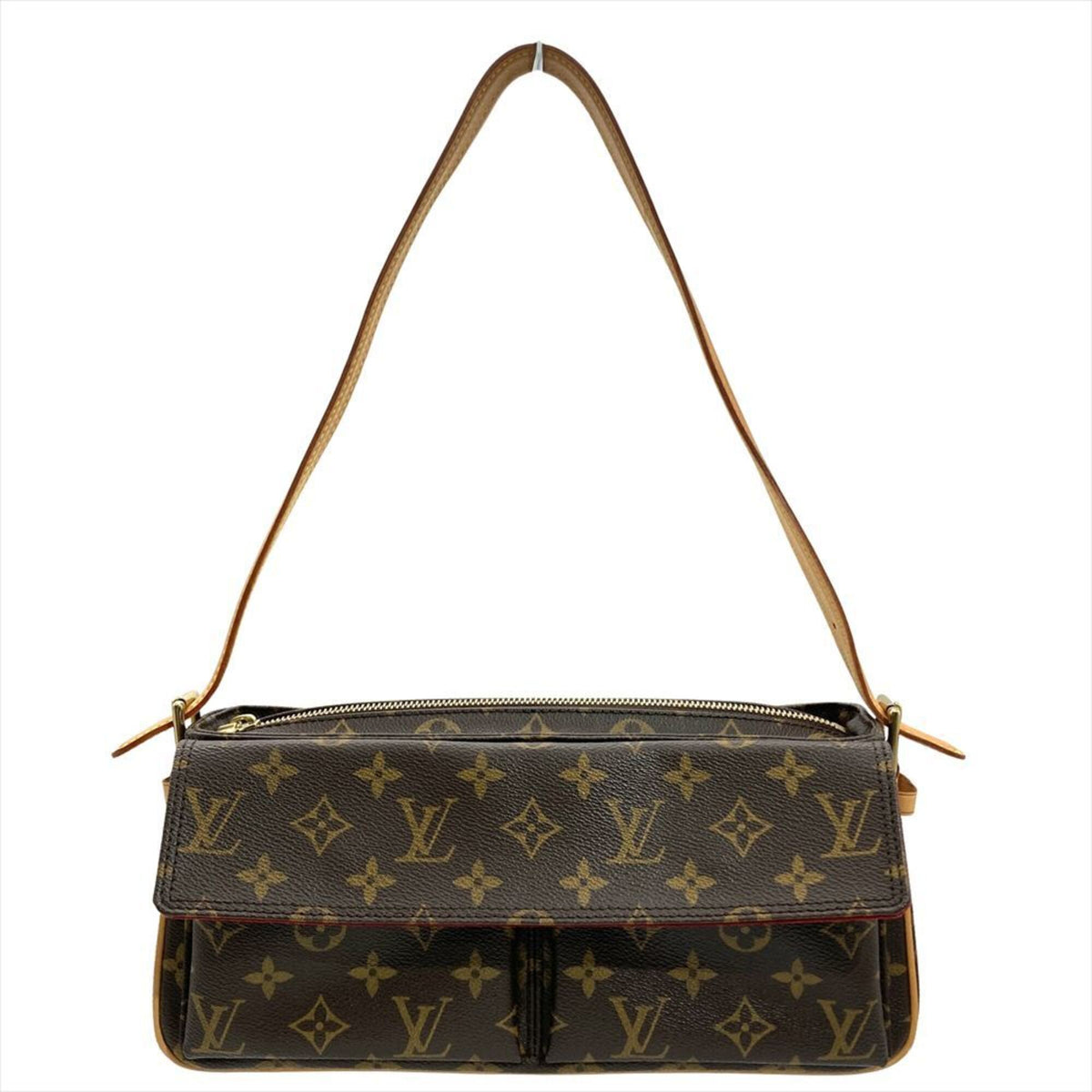 Louis Vuitton Brown Monogram Monogram Shoulder Bag (Pre-Owned)